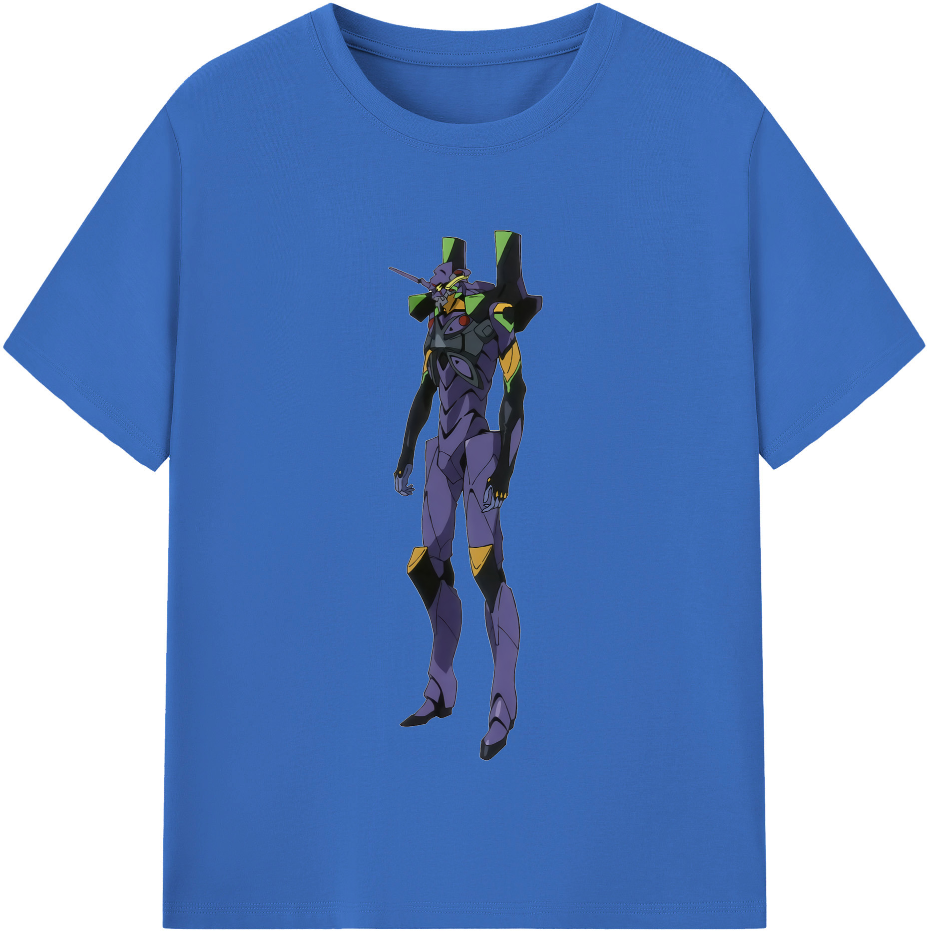 （画像用） EVA 新世紀エヴァンゲリオン 綿100％半袖Tシャツ（フロントプリント）