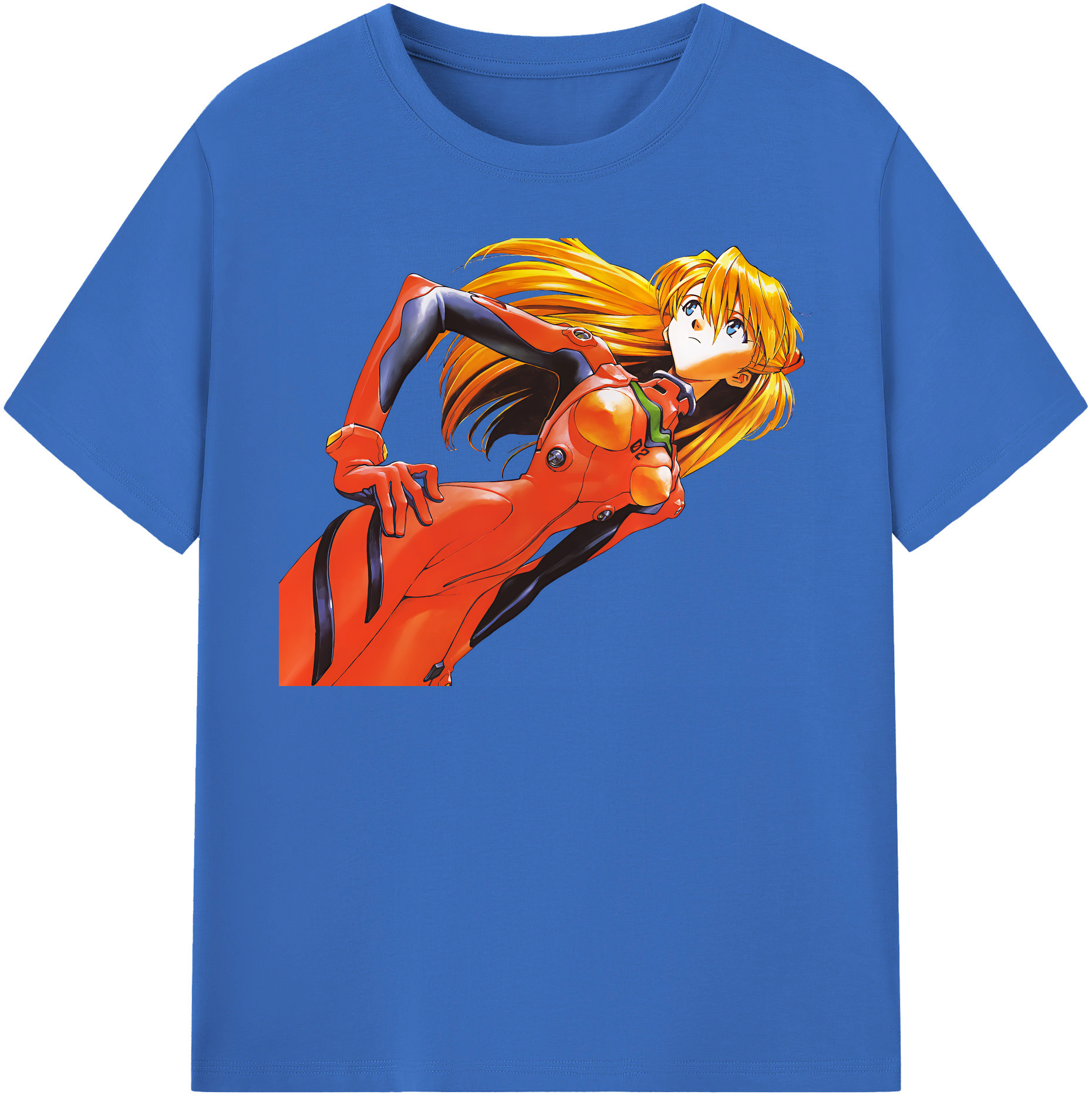（画像用） EVA 新世紀エヴァンゲリオン 綿100％半袖Tシャツ（フロントプリント）