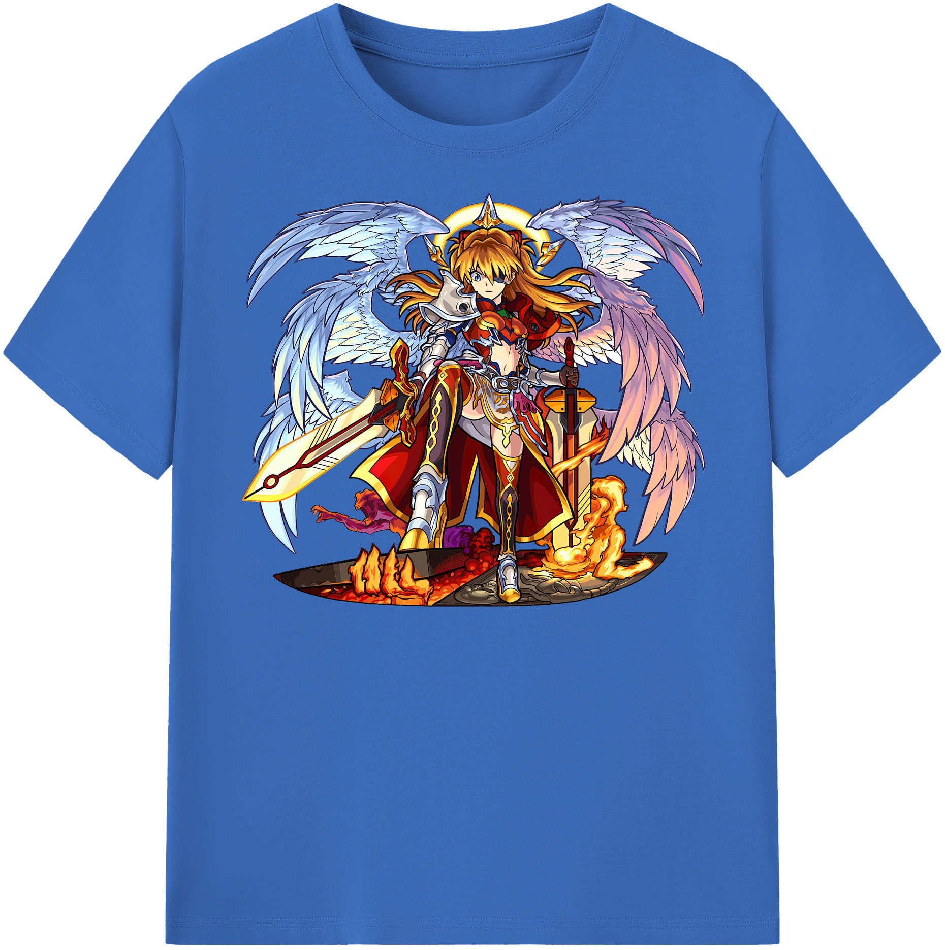 （画像用） EVA 新世紀エヴァンゲリオン 綿100％半袖Tシャツ（フロントプリント）