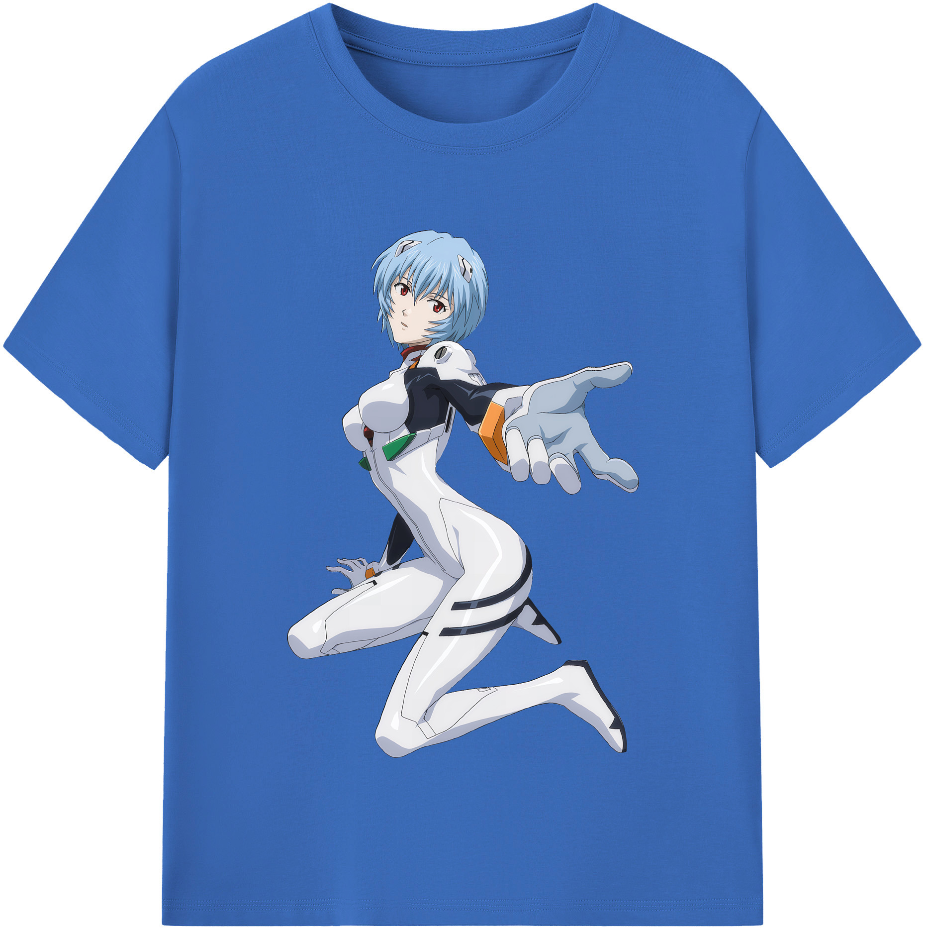 （画像用） EVA 新世紀エヴァンゲリオン 綿100％半袖Tシャツ（フロントプリント）