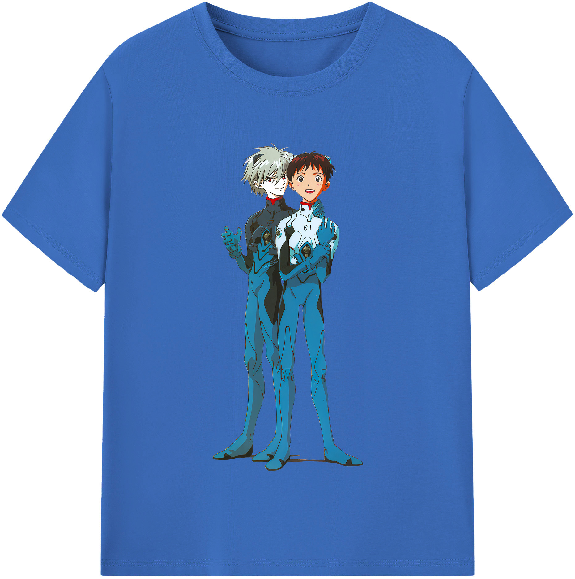 （画像用） EVA 新世紀エヴァンゲリオン 綿100％半袖Tシャツ（フロントプリント）