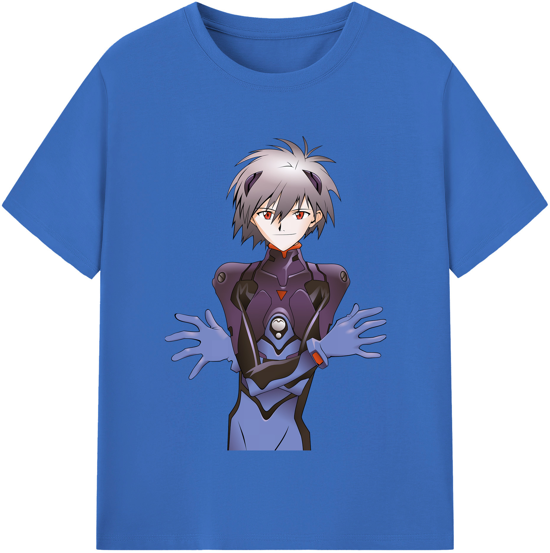 （画像用） EVA 新世紀エヴァンゲリオン 綿100％半袖Tシャツ（フロントプリント）