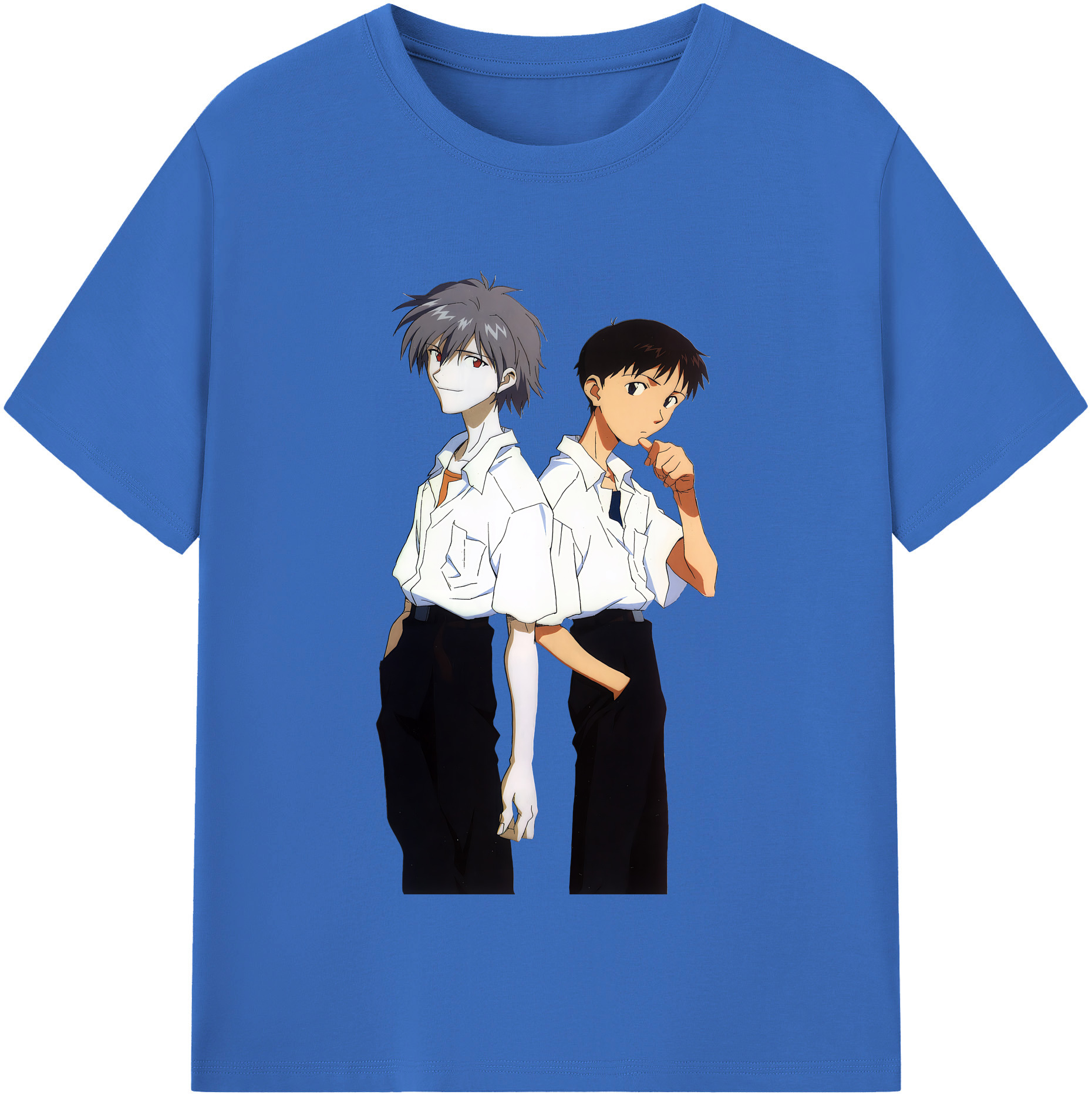 （画像用） EVA 新世紀エヴァンゲリオン 綿100％半袖Tシャツ（フロントプリント）