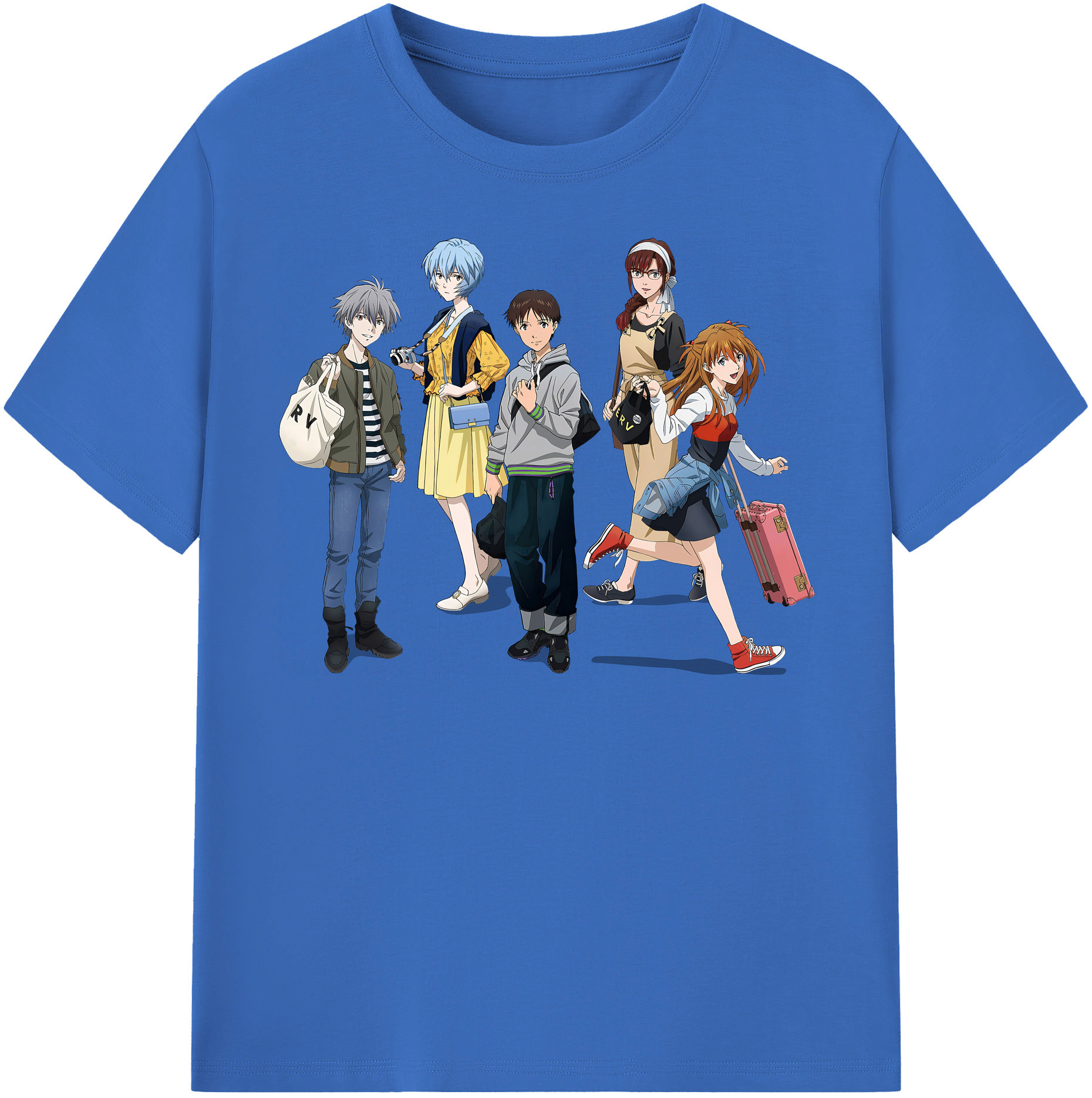 （画像用） EVA 新世紀エヴァンゲリオン 綿100％半袖Tシャツ（フロントプリント）
