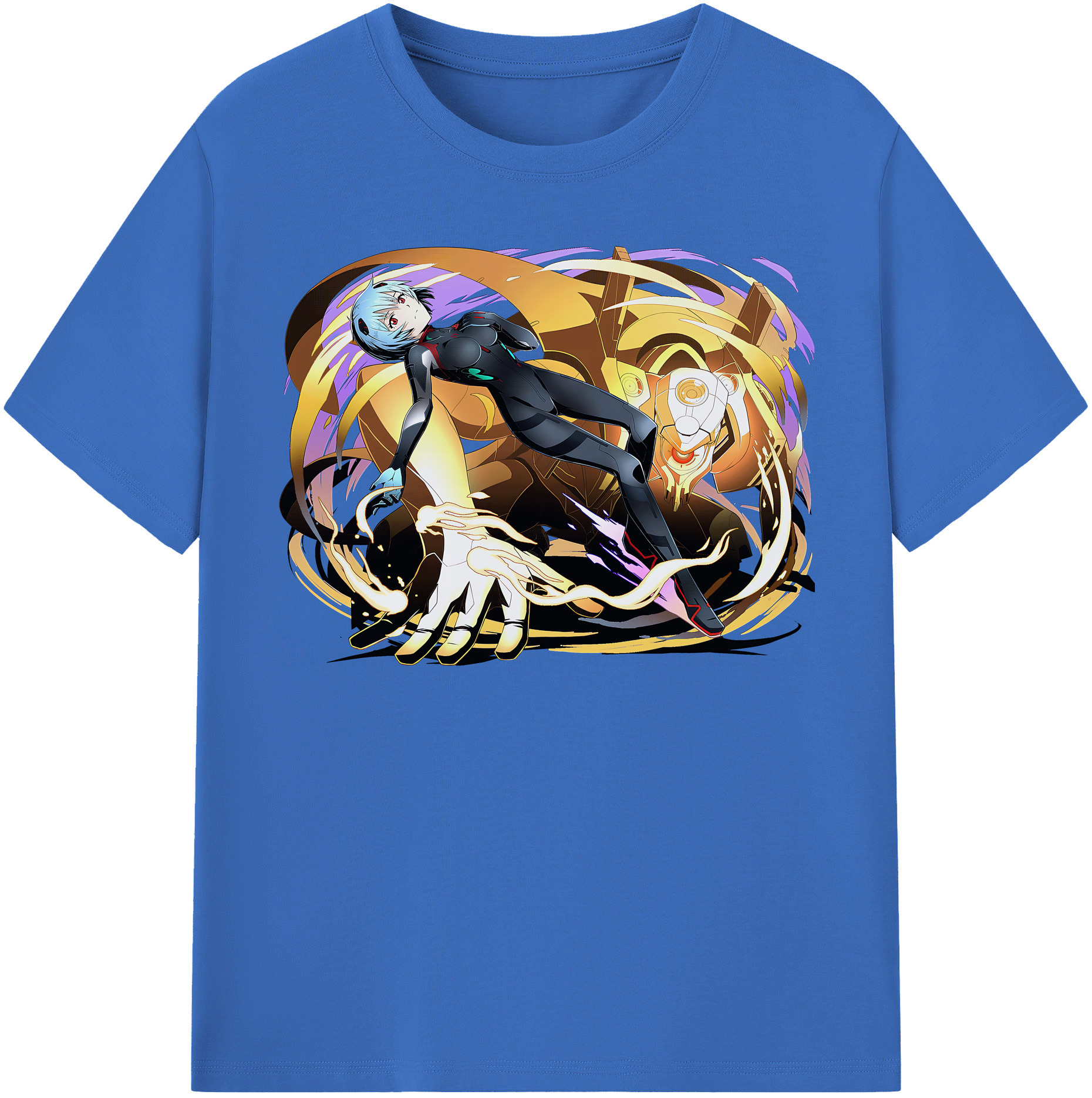 （画像用） EVA 新世紀エヴァンゲリオン 綿100％半袖Tシャツ（フロントプリント）
