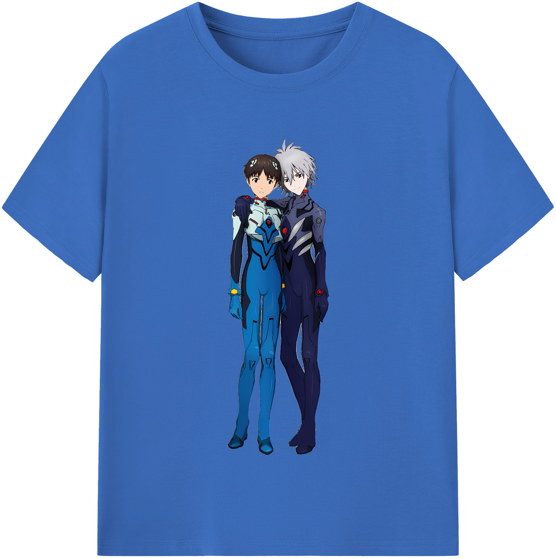 （画像用） EVA 新世紀エヴァンゲリオン 綿100％半袖Tシャツ（フロントプリント）