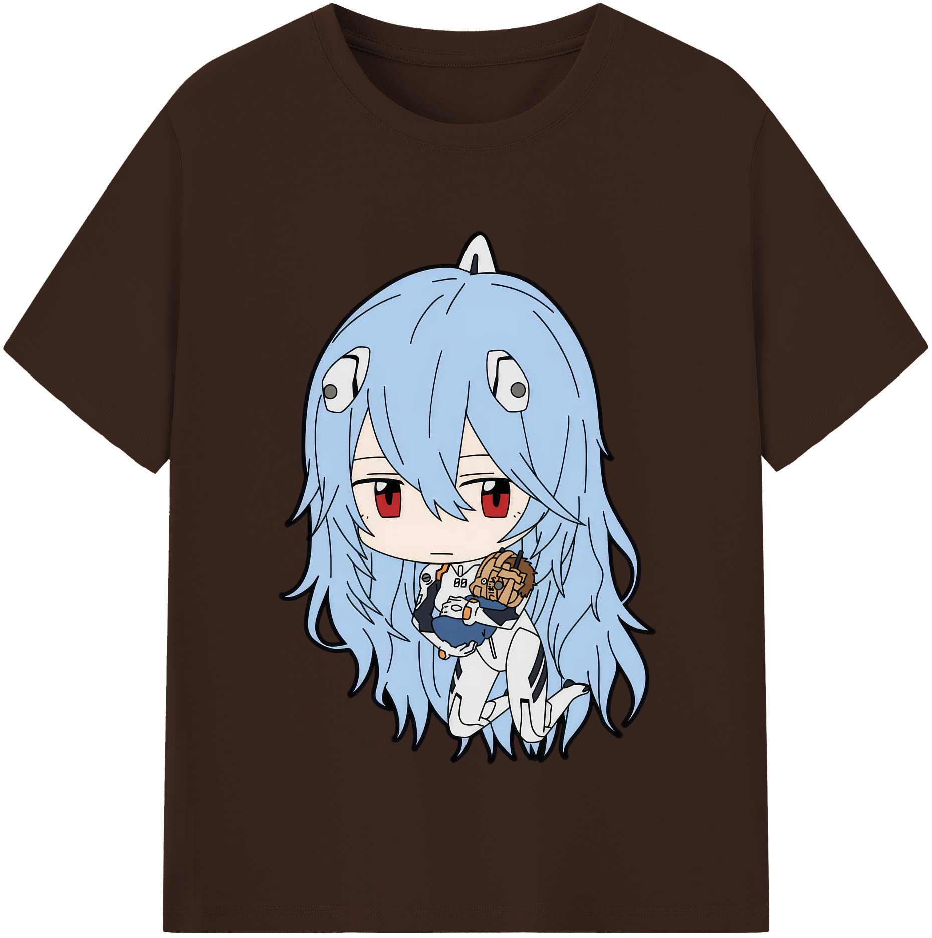 （画像用） EVA 新世紀エヴァンゲリオン 綿100％半袖Tシャツ（フロントプリント）