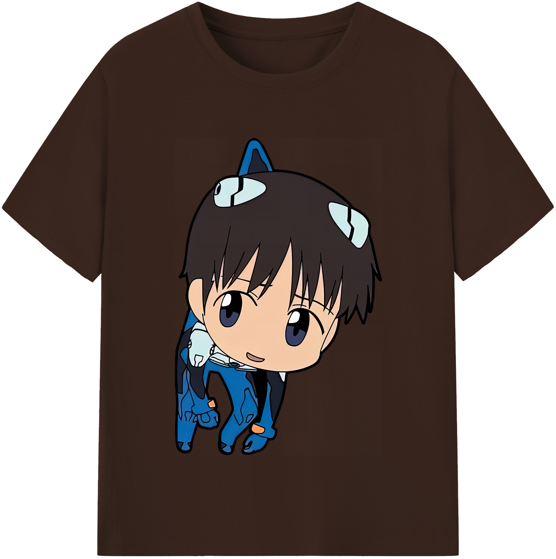 （画像用） EVA 新世紀エヴァンゲリオン 綿100％半袖Tシャツ（フロントプリント）