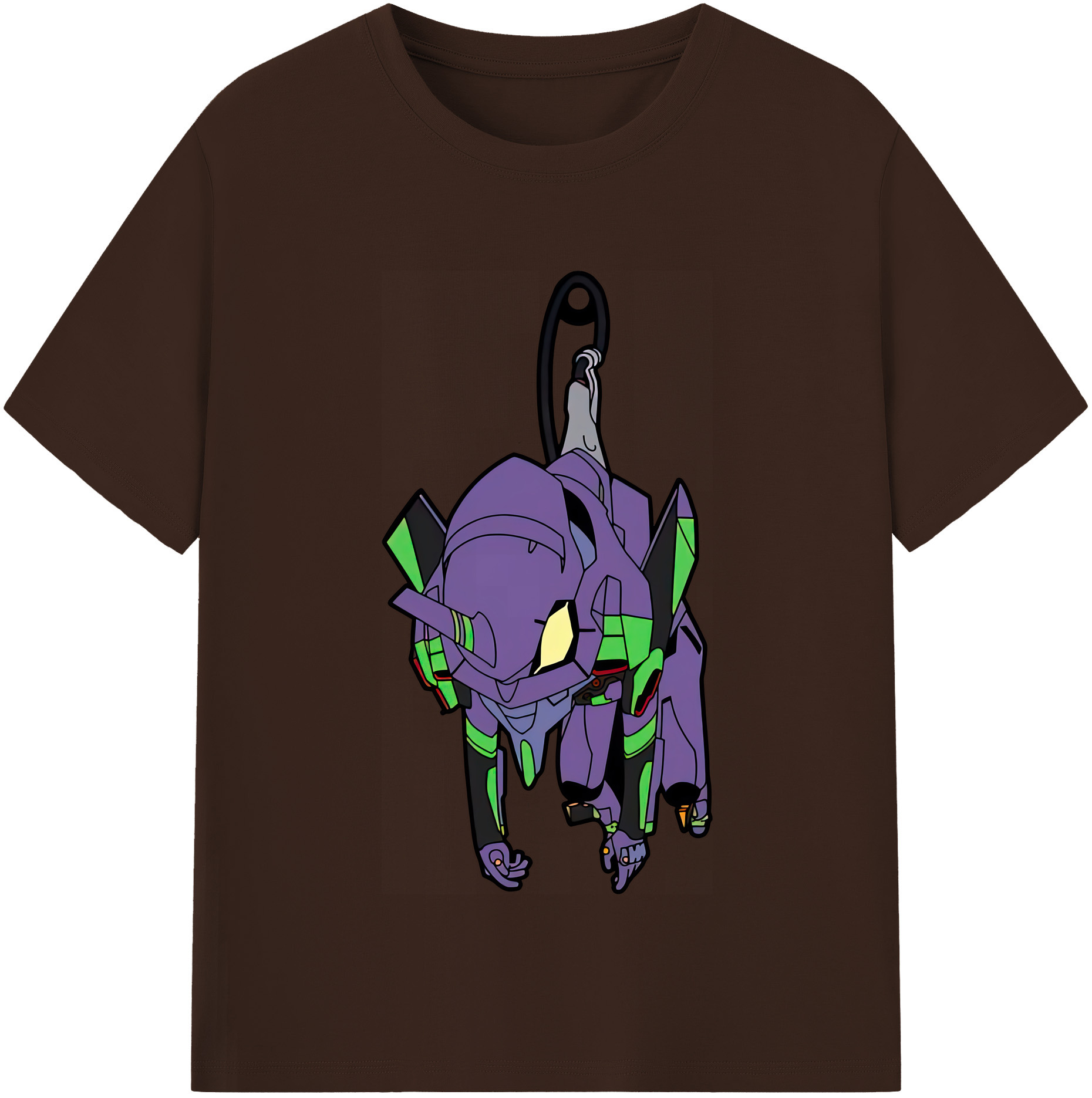 （画像用） EVA 新世紀エヴァンゲリオン 綿100％半袖Tシャツ（フロントプリント）