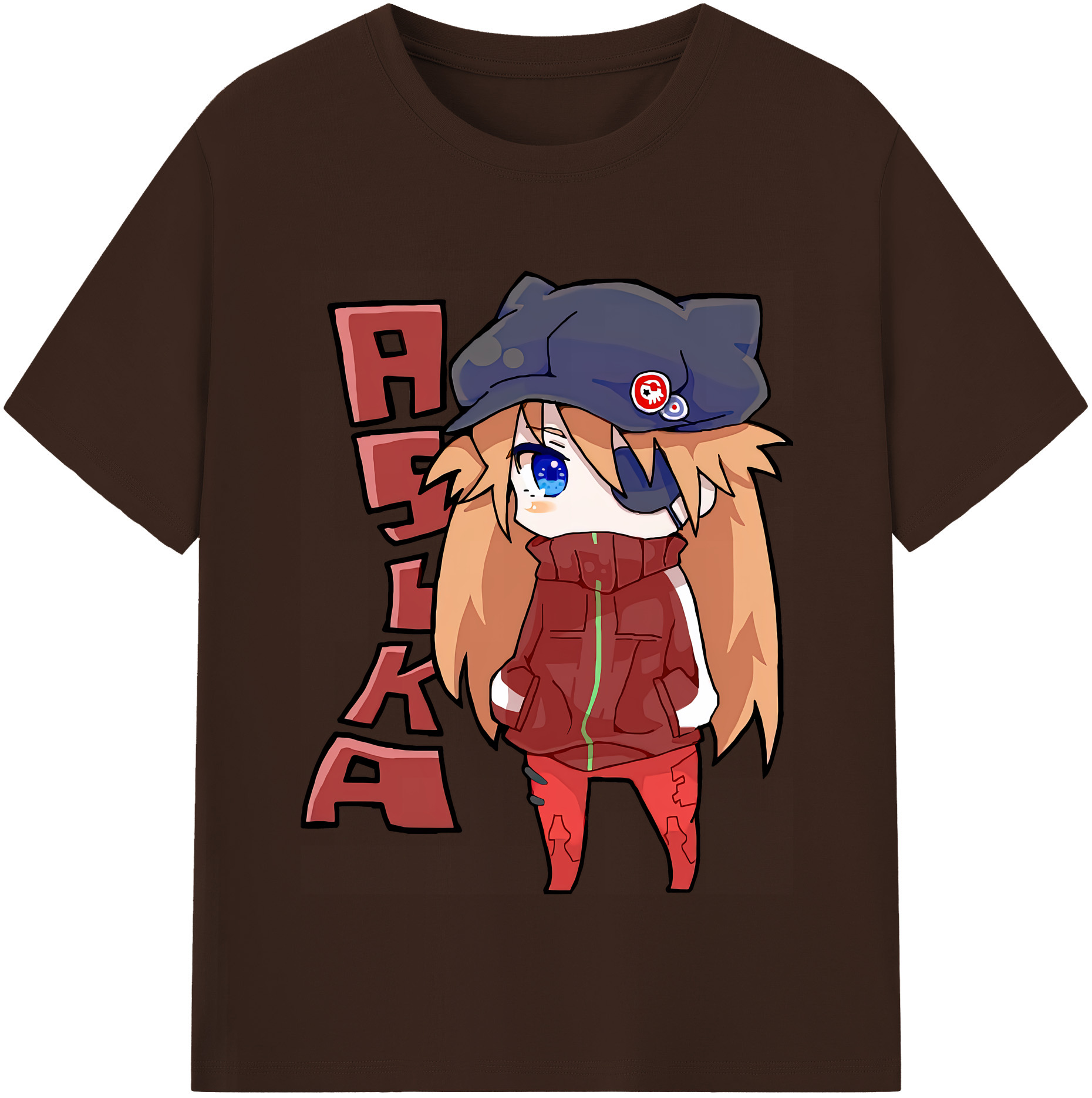 （画像用） EVA 新世紀エヴァンゲリオン 綿100％半袖Tシャツ（フロントプリント）