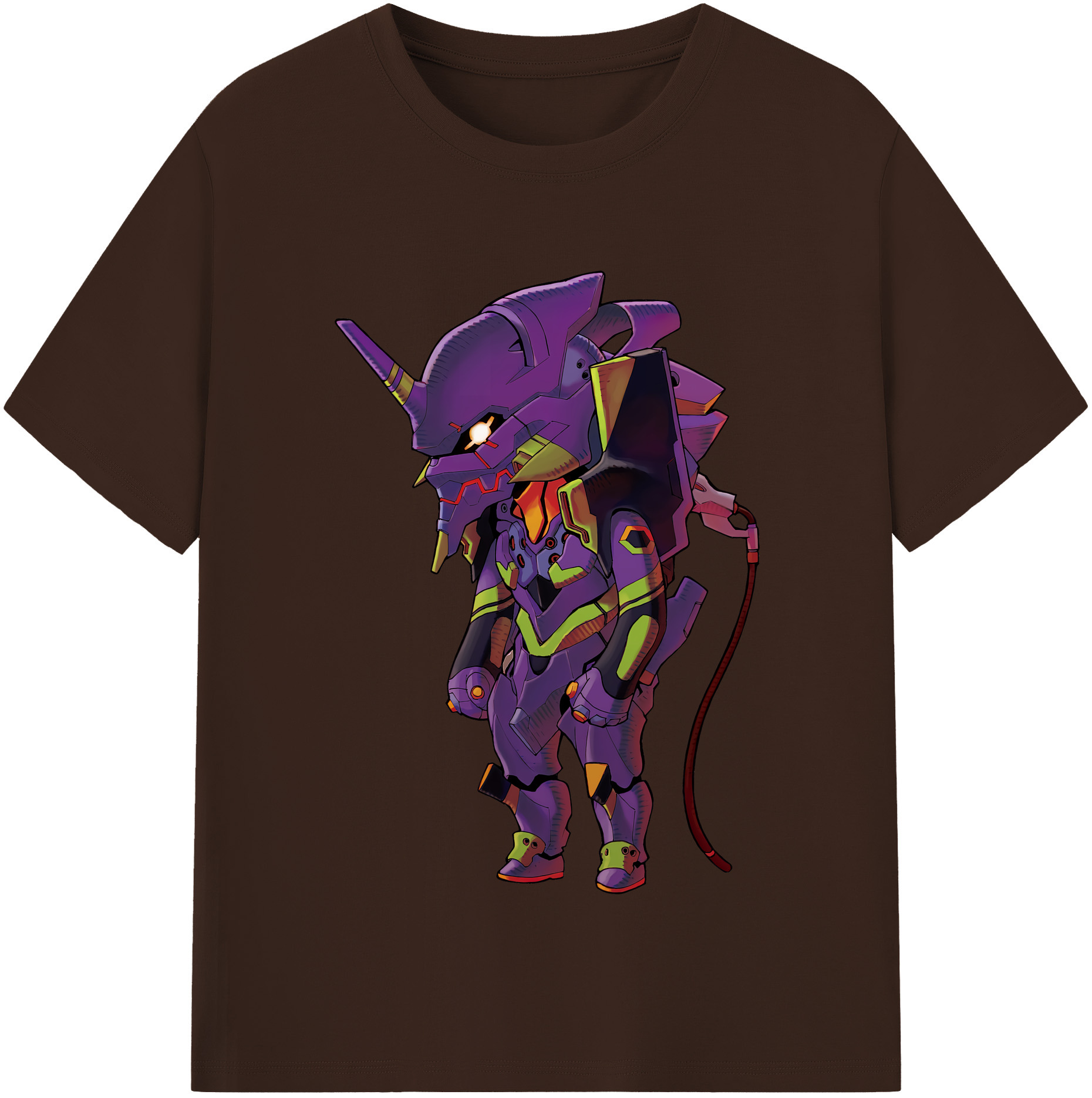 （画像用） EVA 新世紀エヴァンゲリオン 綿100％半袖Tシャツ（フロントプリント）