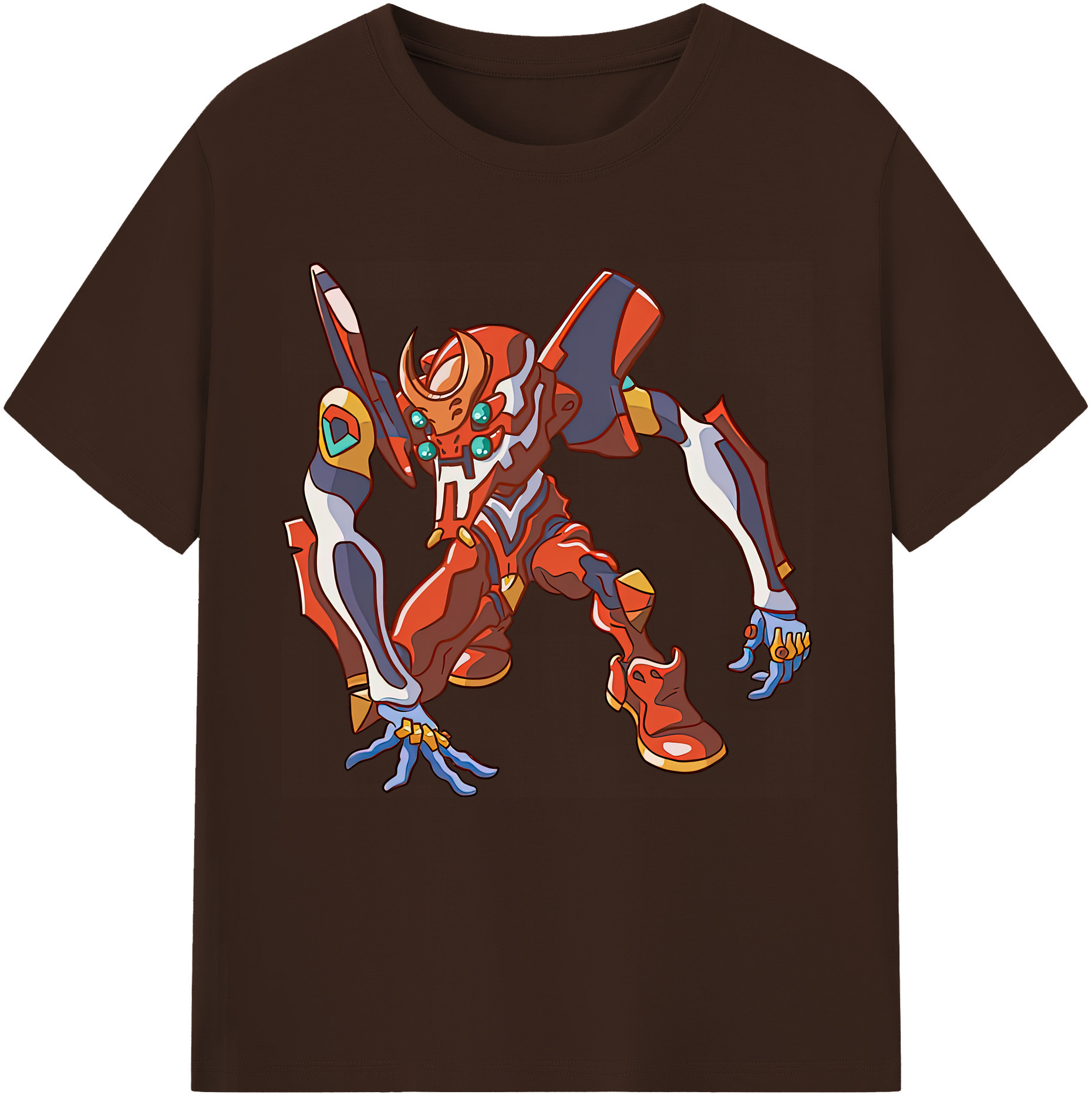 （画像用） EVA 新世紀エヴァンゲリオン 綿100％半袖Tシャツ（フロントプリント）