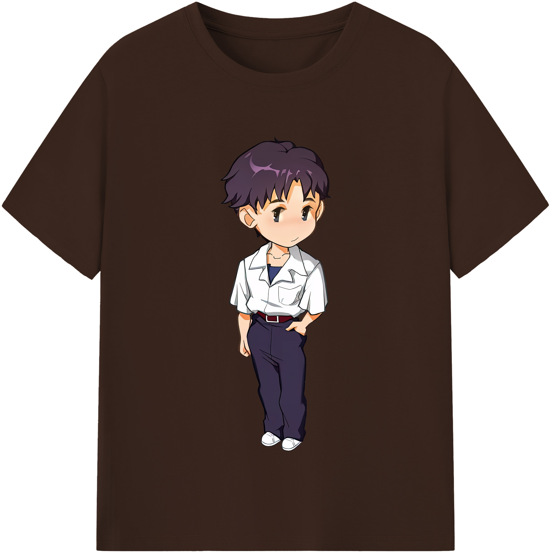 （画像用） EVA 新世紀エヴァンゲリオン 綿100％半袖Tシャツ（フロントプリント）