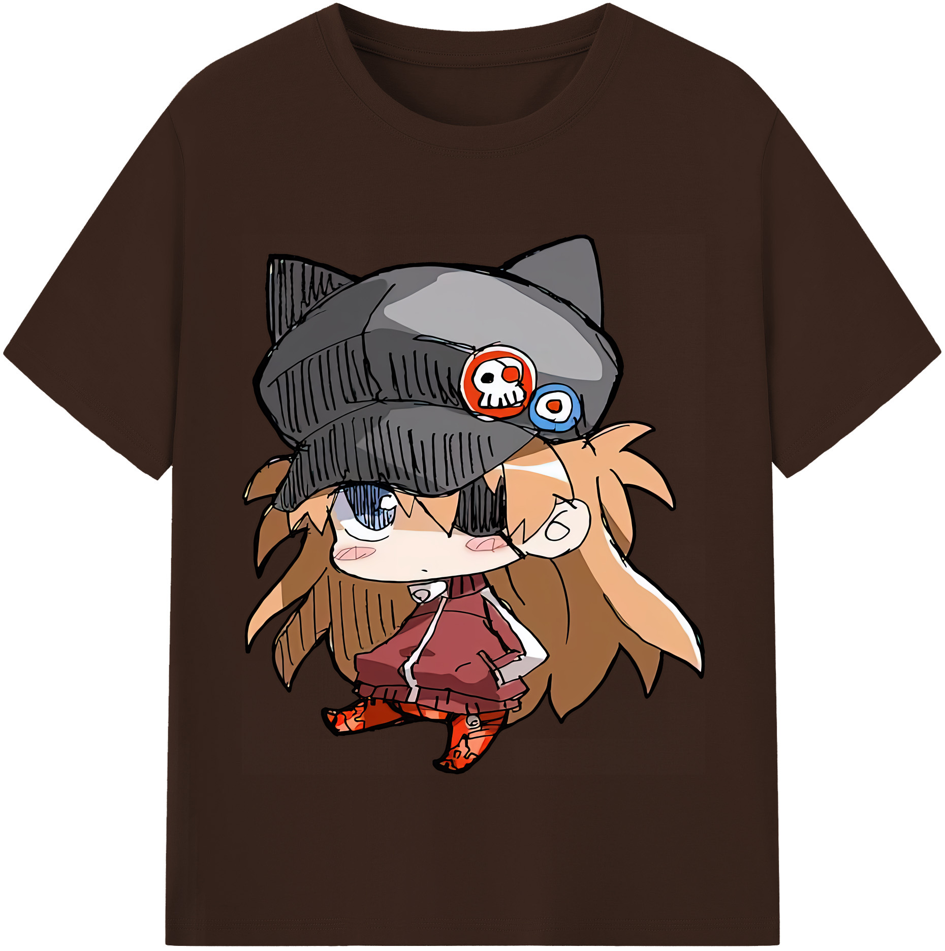 （画像用） EVA 新世紀エヴァンゲリオン 綿100％半袖Tシャツ（フロントプリント）
