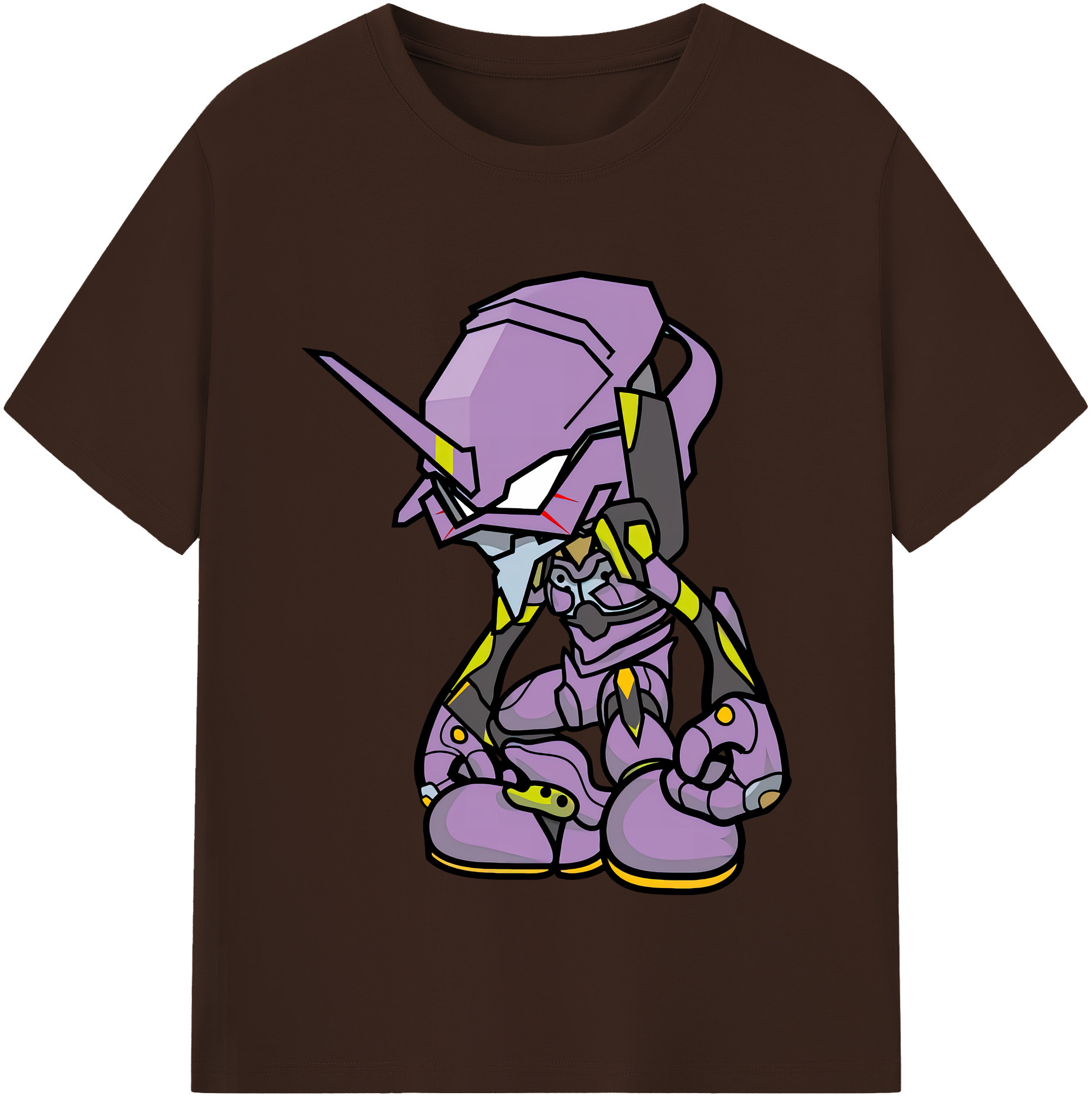 （画像用） EVA 新世紀エヴァンゲリオン 綿100％半袖Tシャツ（フロントプリント）