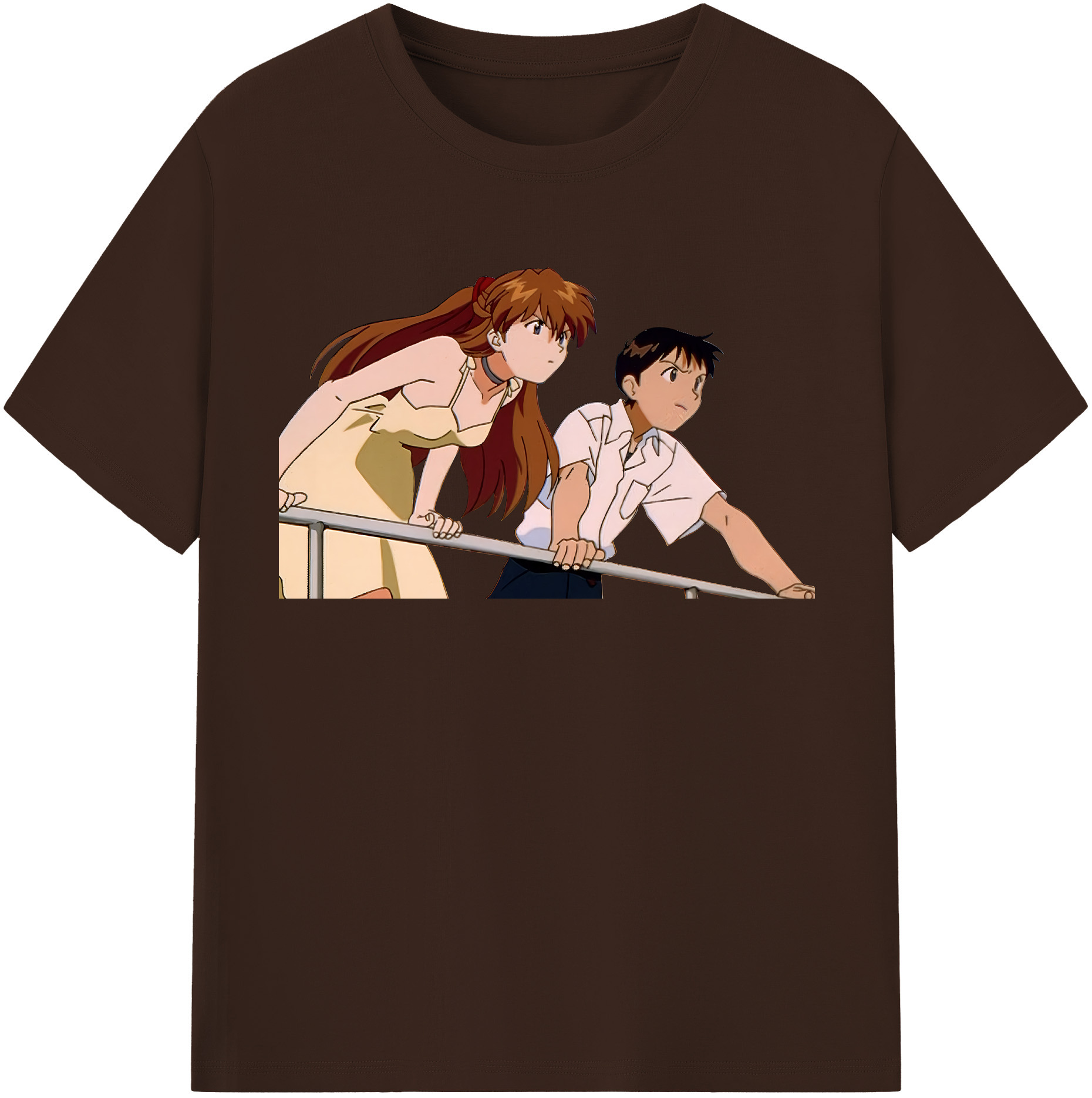 （画像用） EVA 新世紀エヴァンゲリオン 綿100％半袖Tシャツ（フロントプリント）