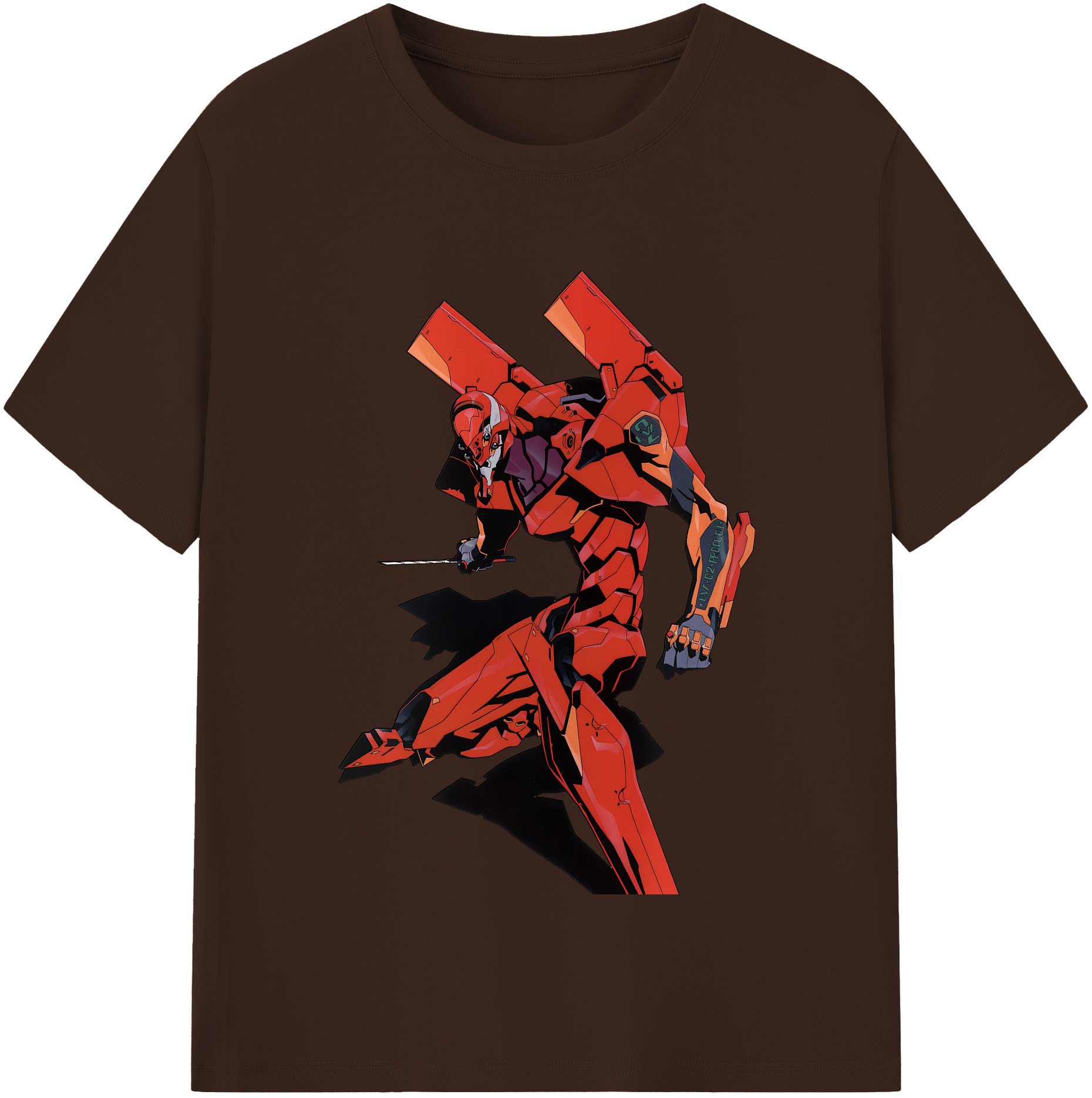 （画像用） EVA 新世紀エヴァンゲリオン 綿100％半袖Tシャツ（フロントプリント）