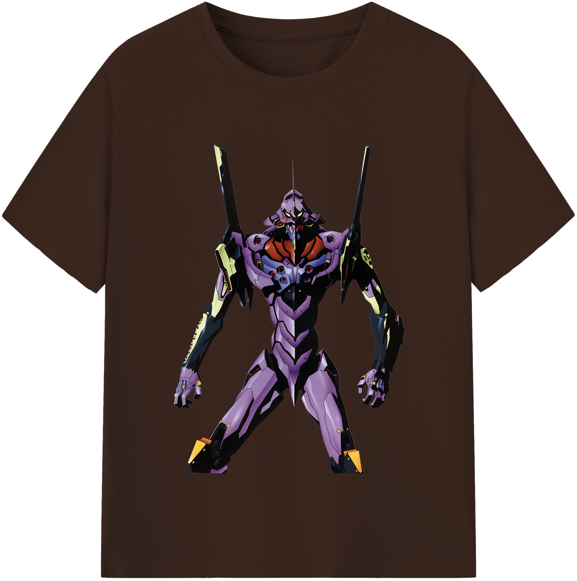 （画像用） EVA 新世紀エヴァンゲリオン 綿100％半袖Tシャツ（フロントプリント）
