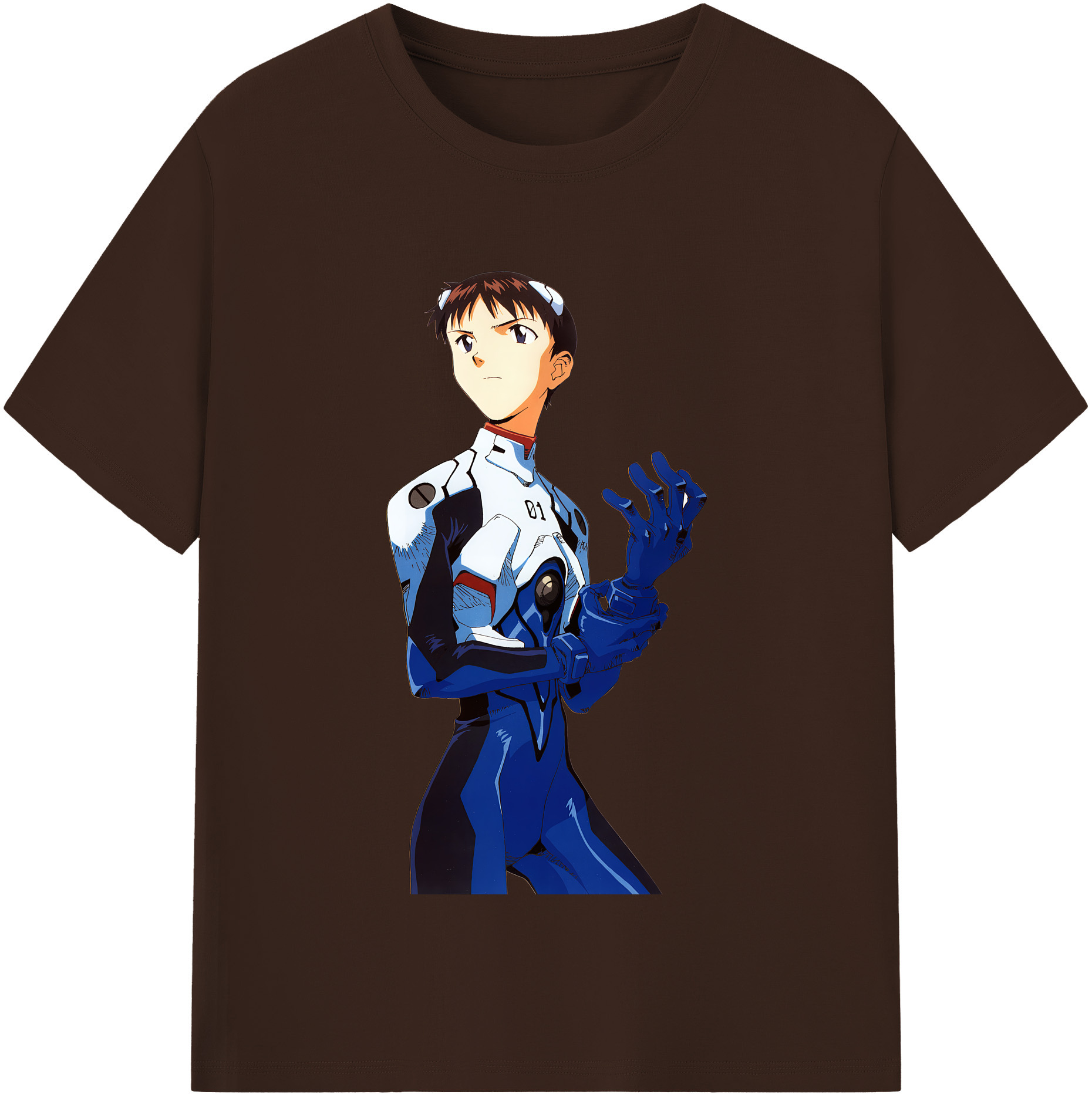 （画像用） EVA 新世紀エヴァンゲリオン 綿100％半袖Tシャツ（フロントプリント）