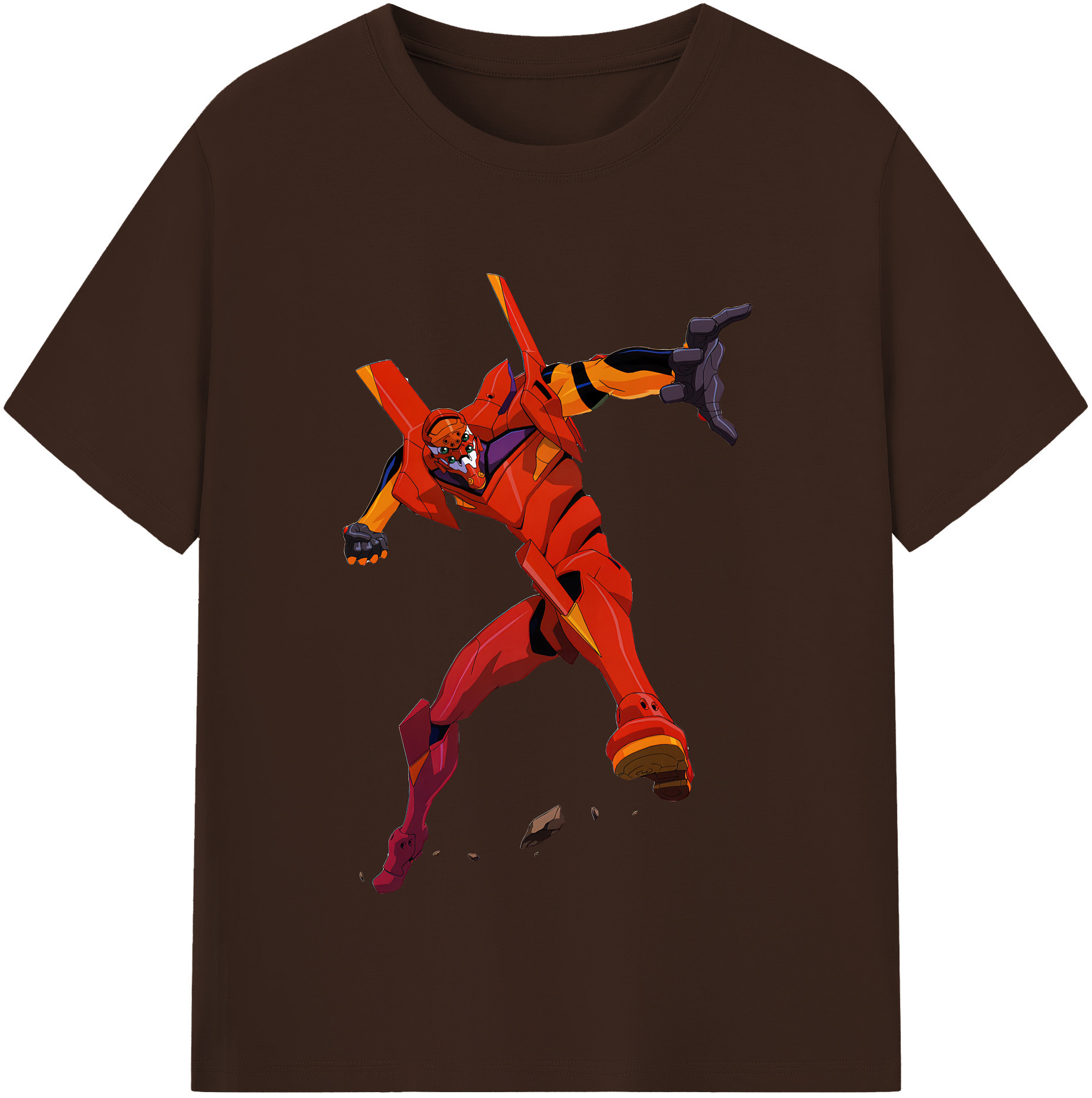 （画像用） EVA 新世紀エヴァンゲリオン 綿100％半袖Tシャツ（フロントプリント）