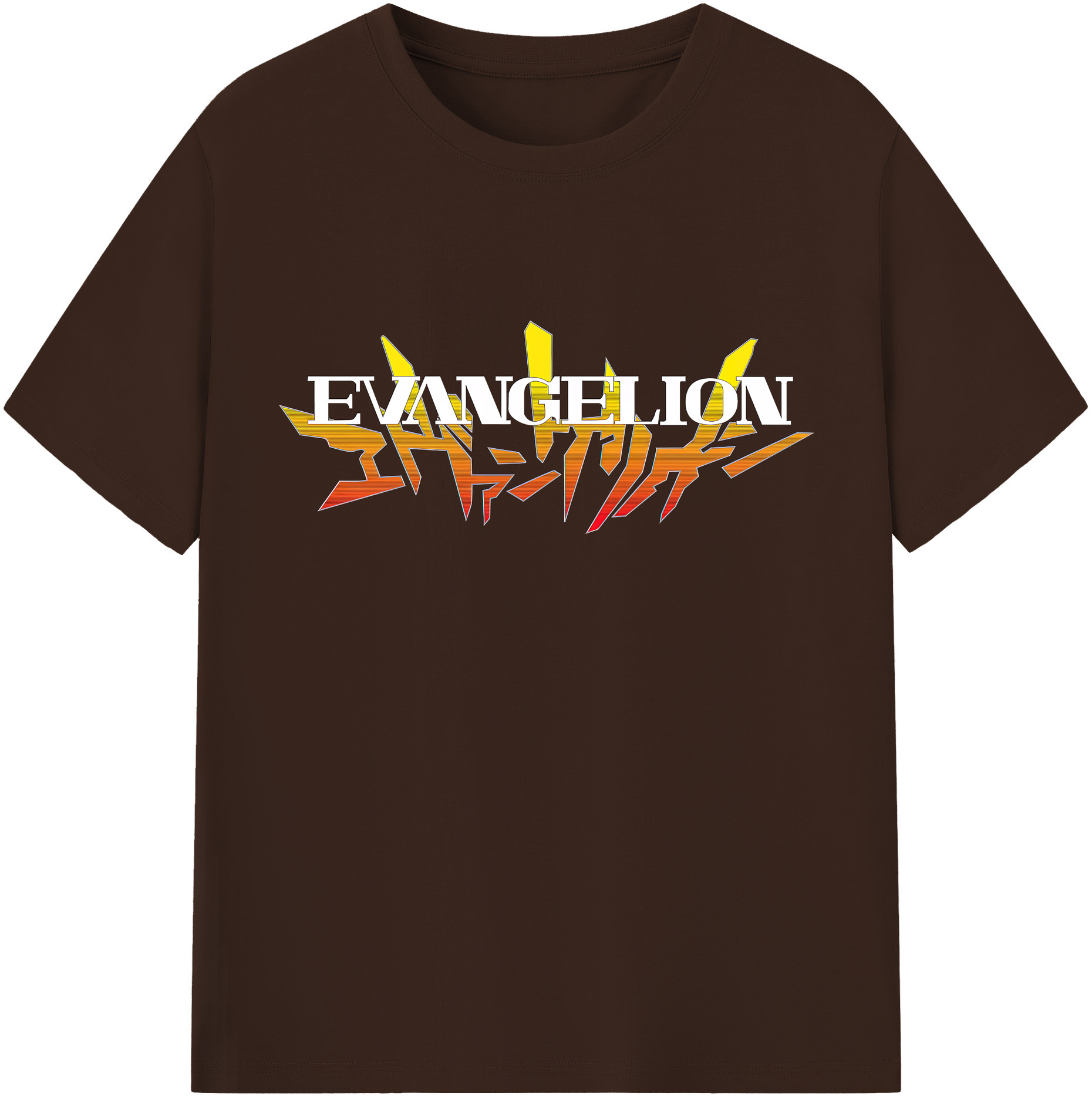 （画像用） EVA 新世紀エヴァンゲリオン 綿100％半袖Tシャツ（フロントプリント）