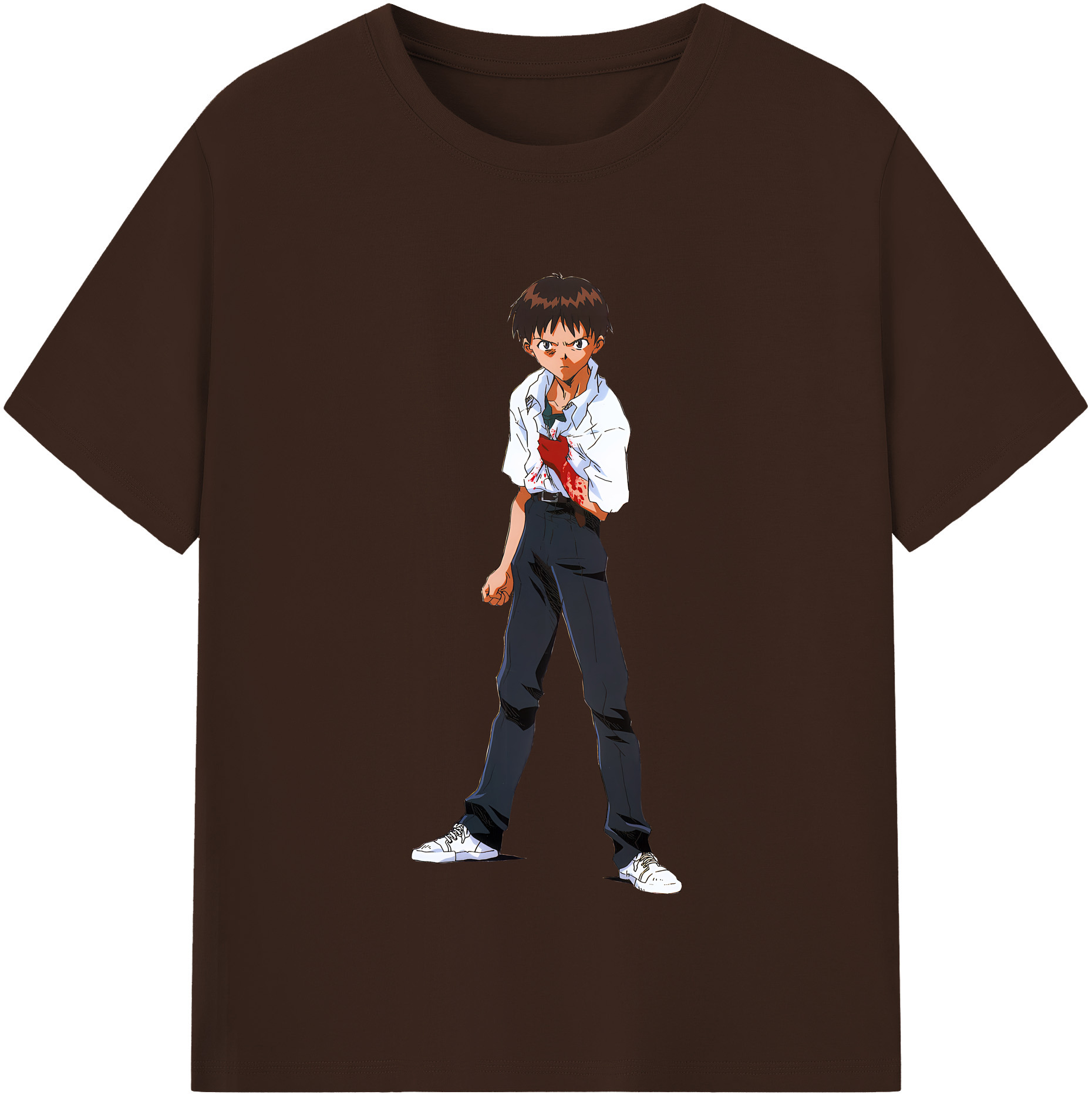 （画像用） EVA 新世紀エヴァンゲリオン 綿100％半袖Tシャツ（フロントプリント）