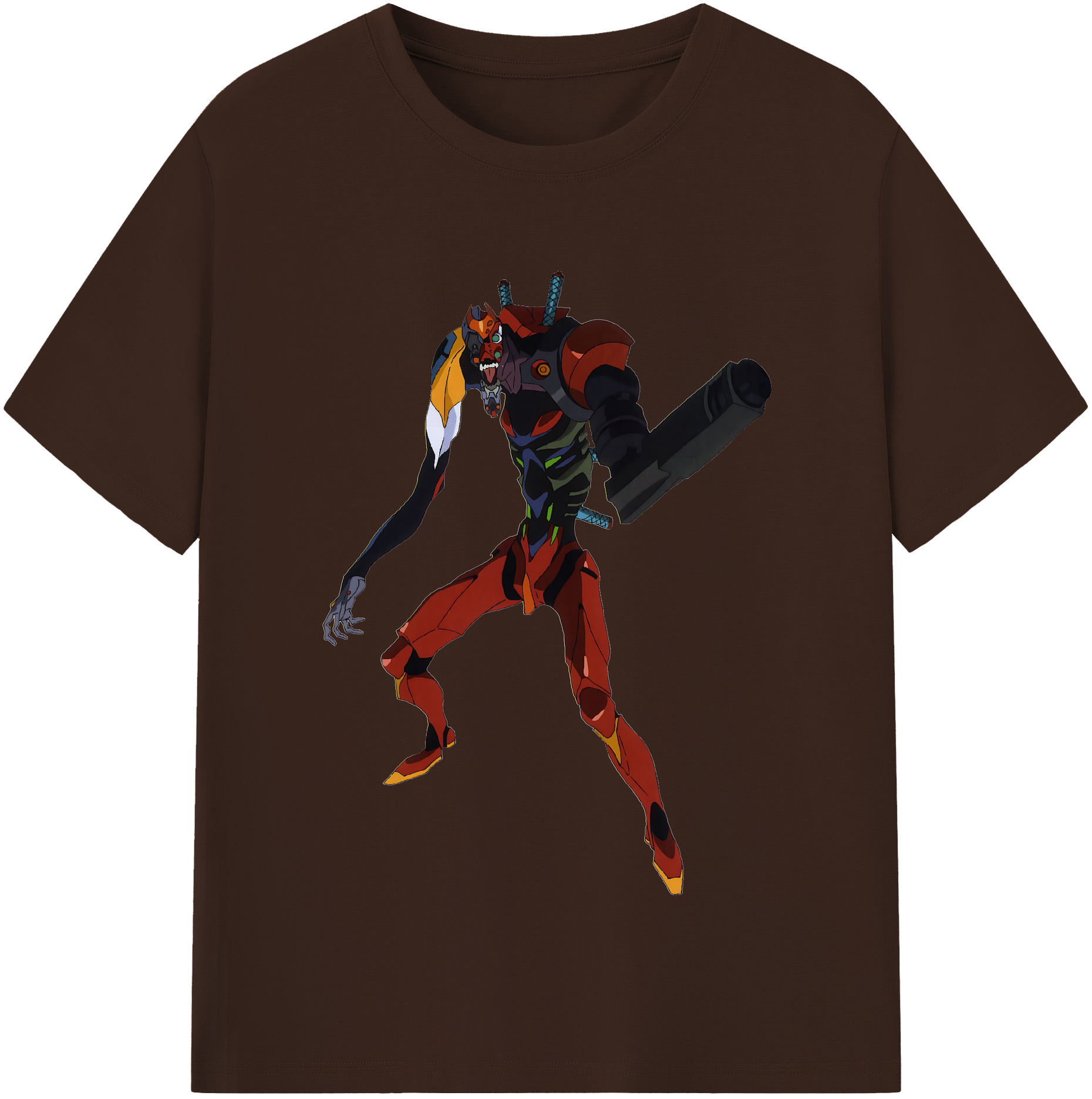 （画像用） EVA 新世紀エヴァンゲリオン 綿100％半袖Tシャツ（フロントプリント）