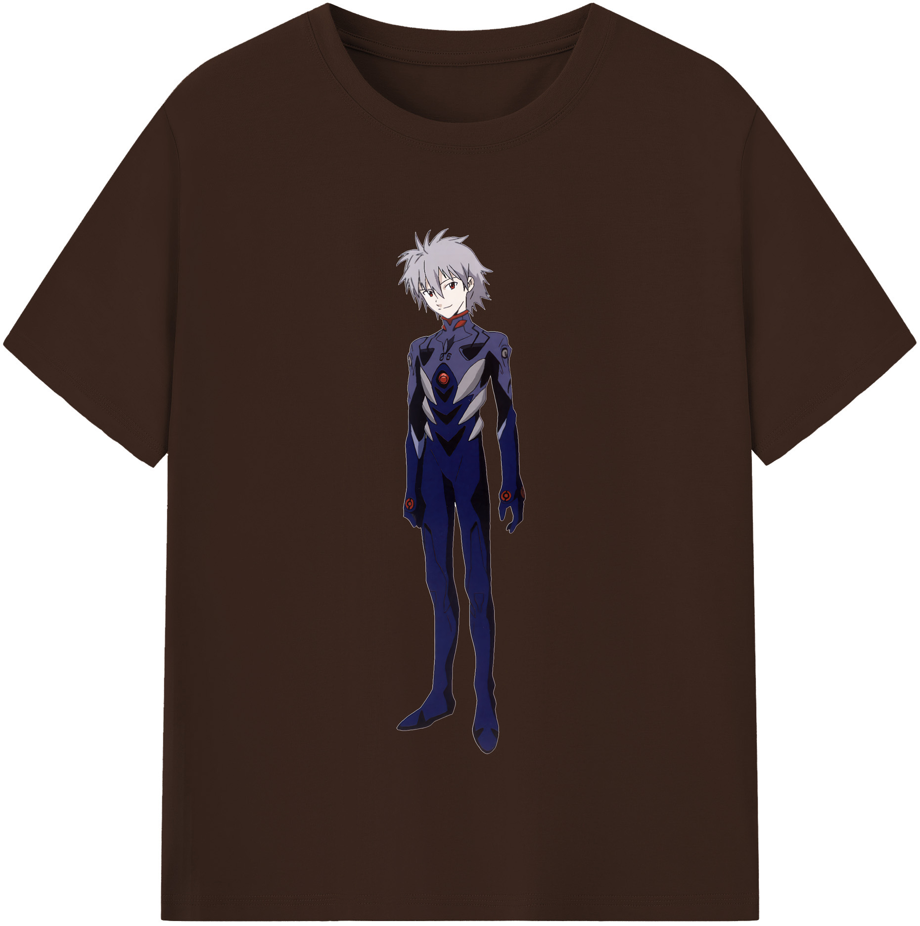（画像用） EVA 新世紀エヴァンゲリオン 綿100％半袖Tシャツ（フロントプリント）