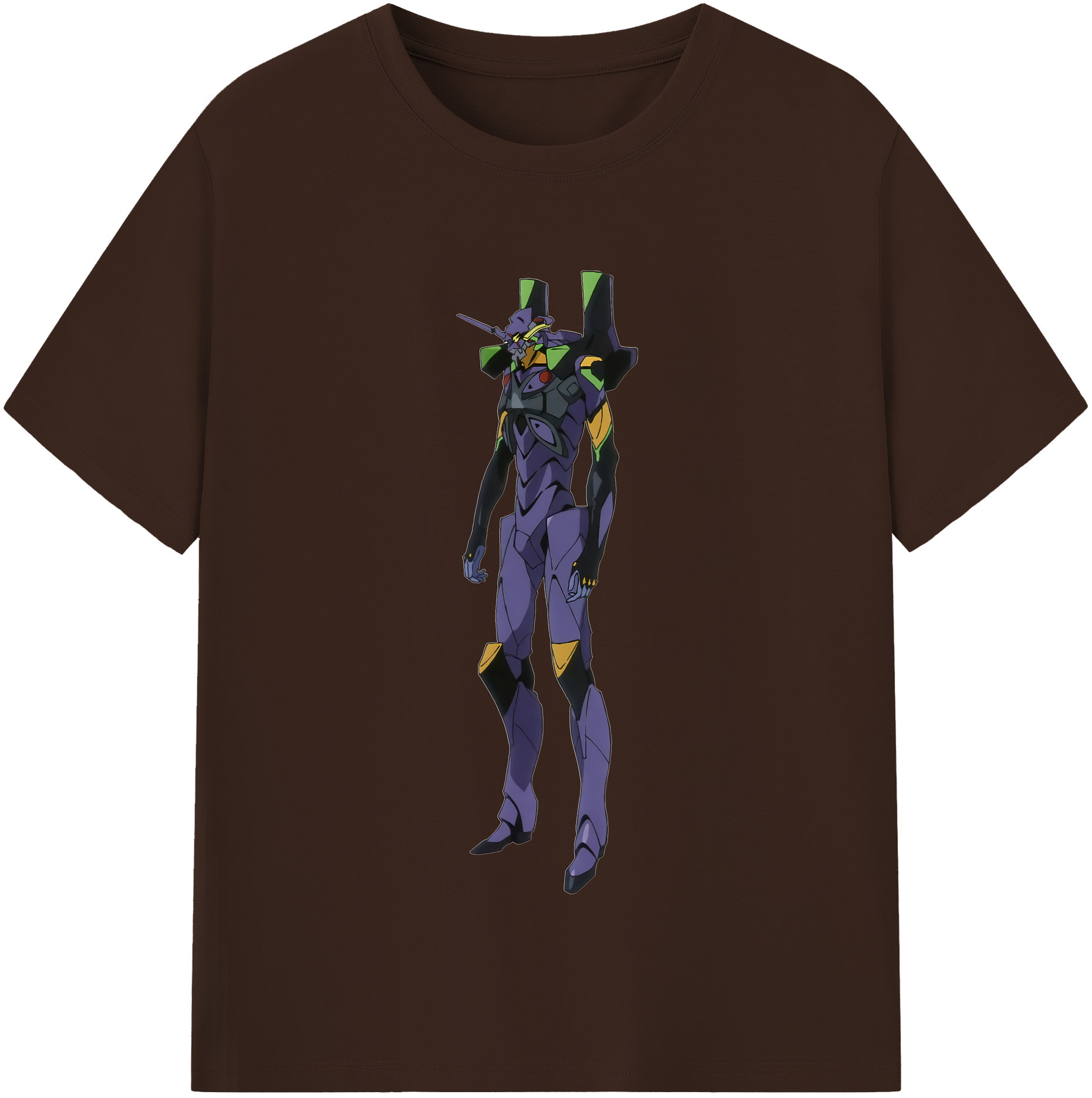 （画像用） EVA 新世紀エヴァンゲリオン 綿100％半袖Tシャツ（フロントプリント）