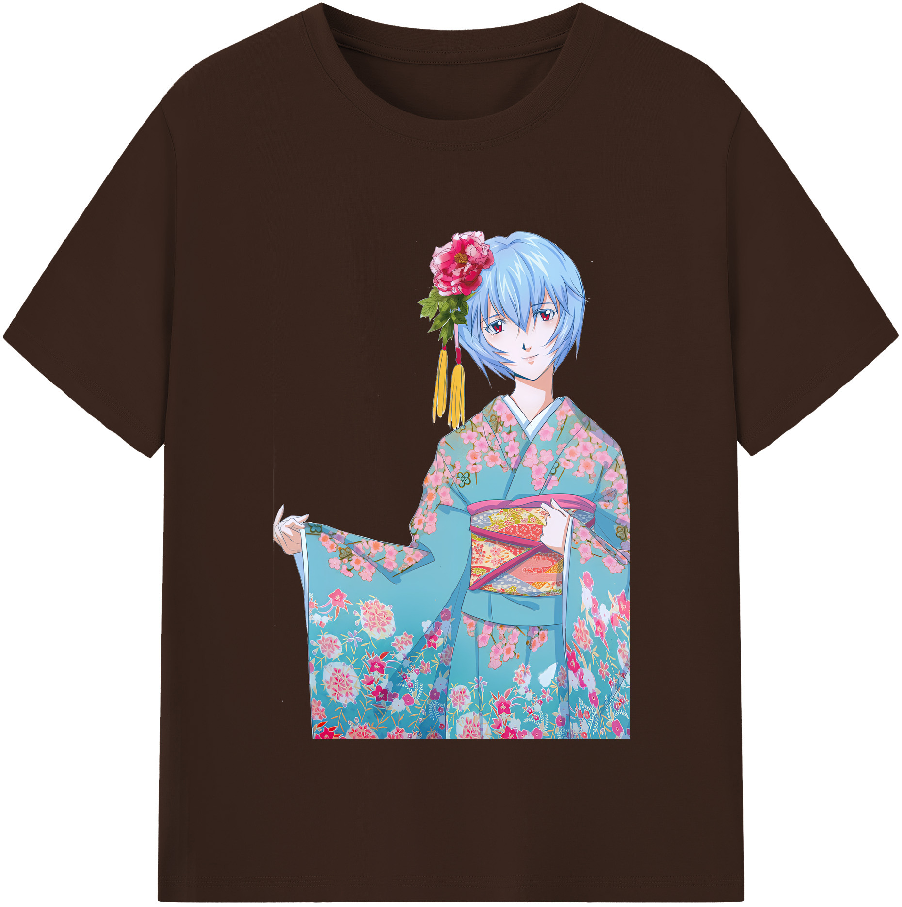 （画像用） EVA 新世紀エヴァンゲリオン 綿100％半袖Tシャツ（フロントプリント）