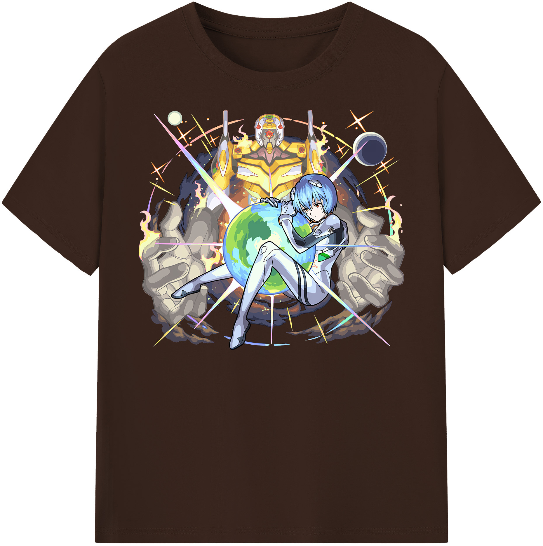 （画像用） EVA 新世紀エヴァンゲリオン 綿100％半袖Tシャツ（フロントプリント）