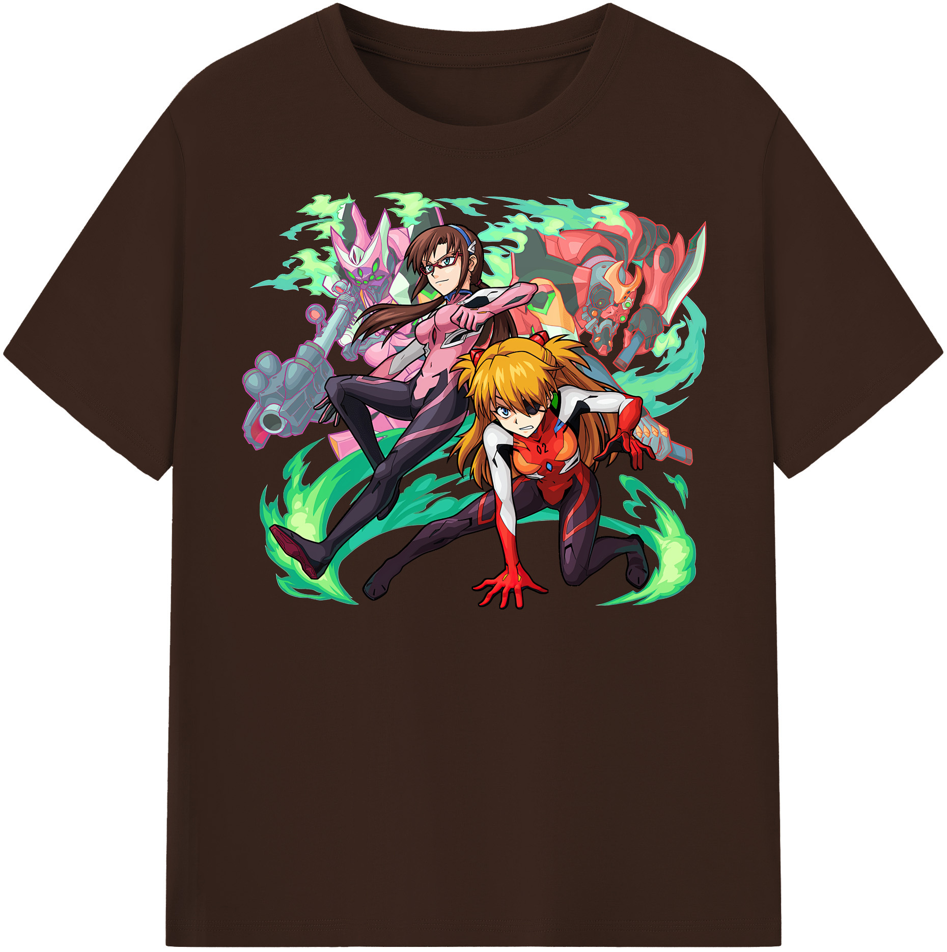 （画像用） EVA 新世紀エヴァンゲリオン 綿100％半袖Tシャツ（フロントプリント）