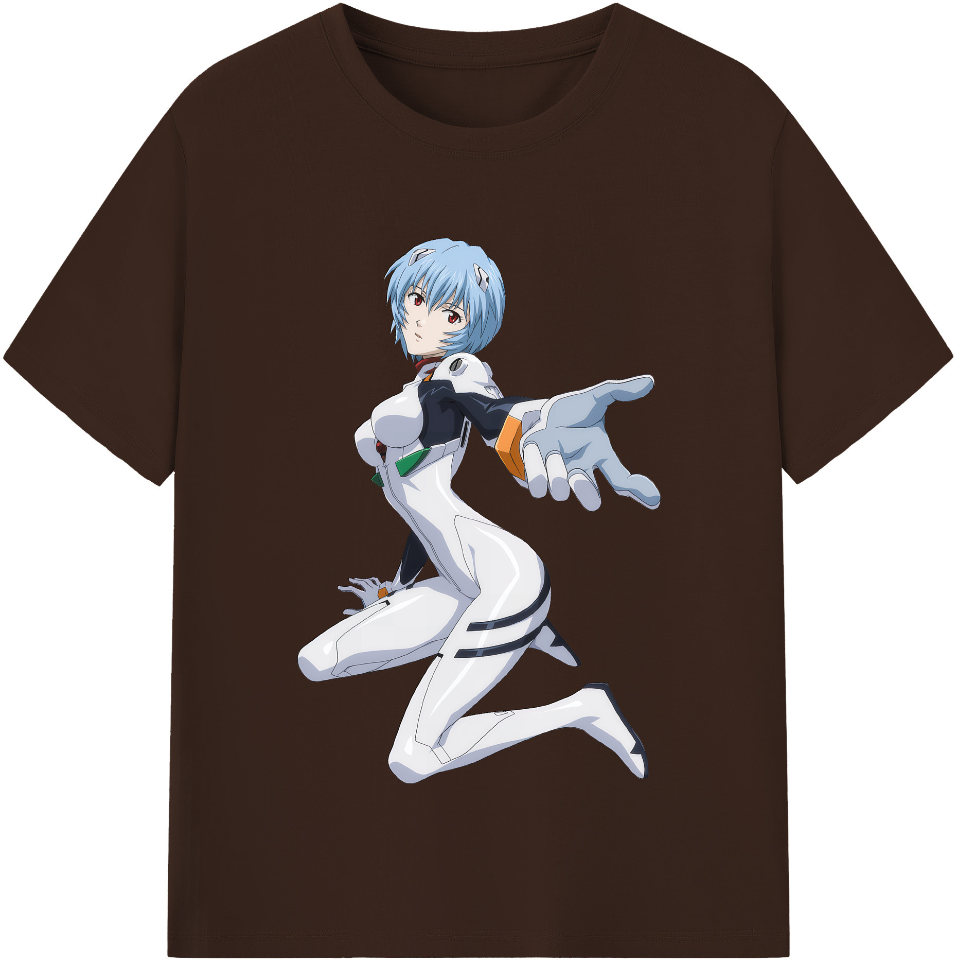 （画像用） EVA 新世紀エヴァンゲリオン 綿100％半袖Tシャツ（フロントプリント）