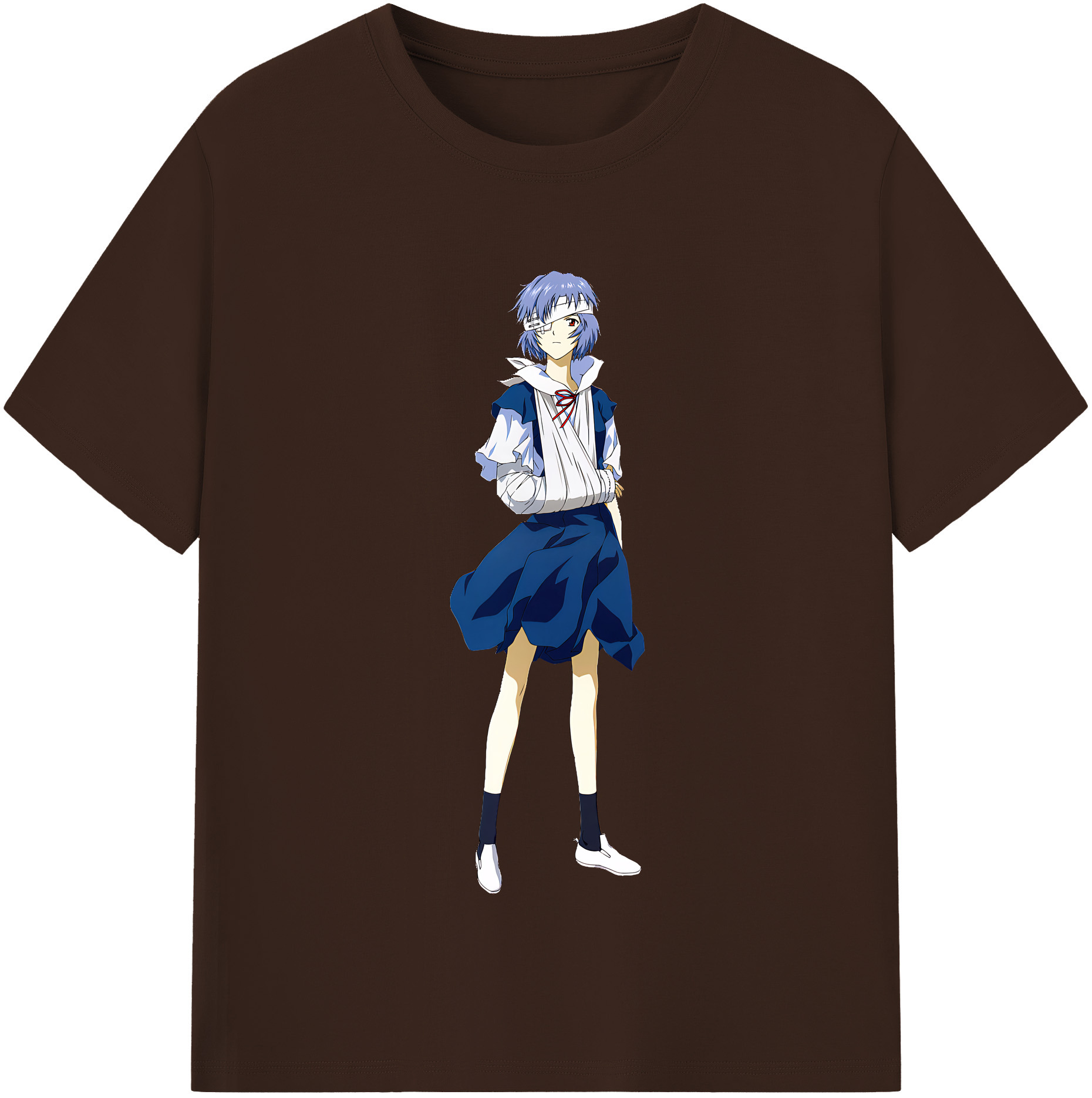 （画像用） EVA 新世紀エヴァンゲリオン 綿100％半袖Tシャツ（フロントプリント）
