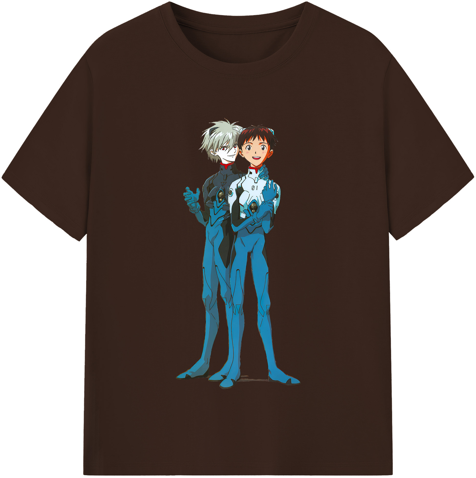 （画像用） EVA 新世紀エヴァンゲリオン 綿100％半袖Tシャツ（フロントプリント）
