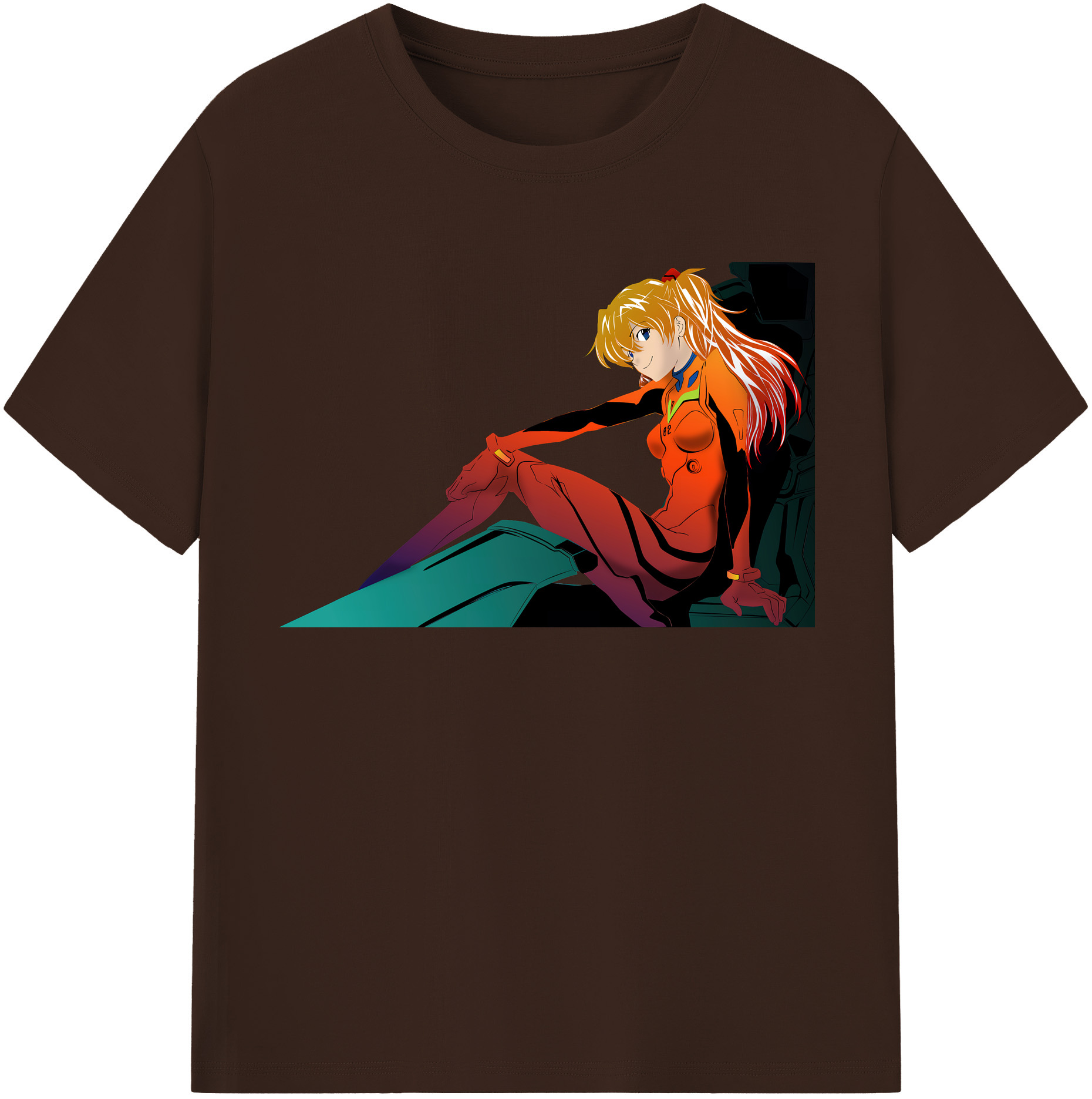 （画像用） EVA 新世紀エヴァンゲリオン 綿100％半袖Tシャツ（フロントプリント）