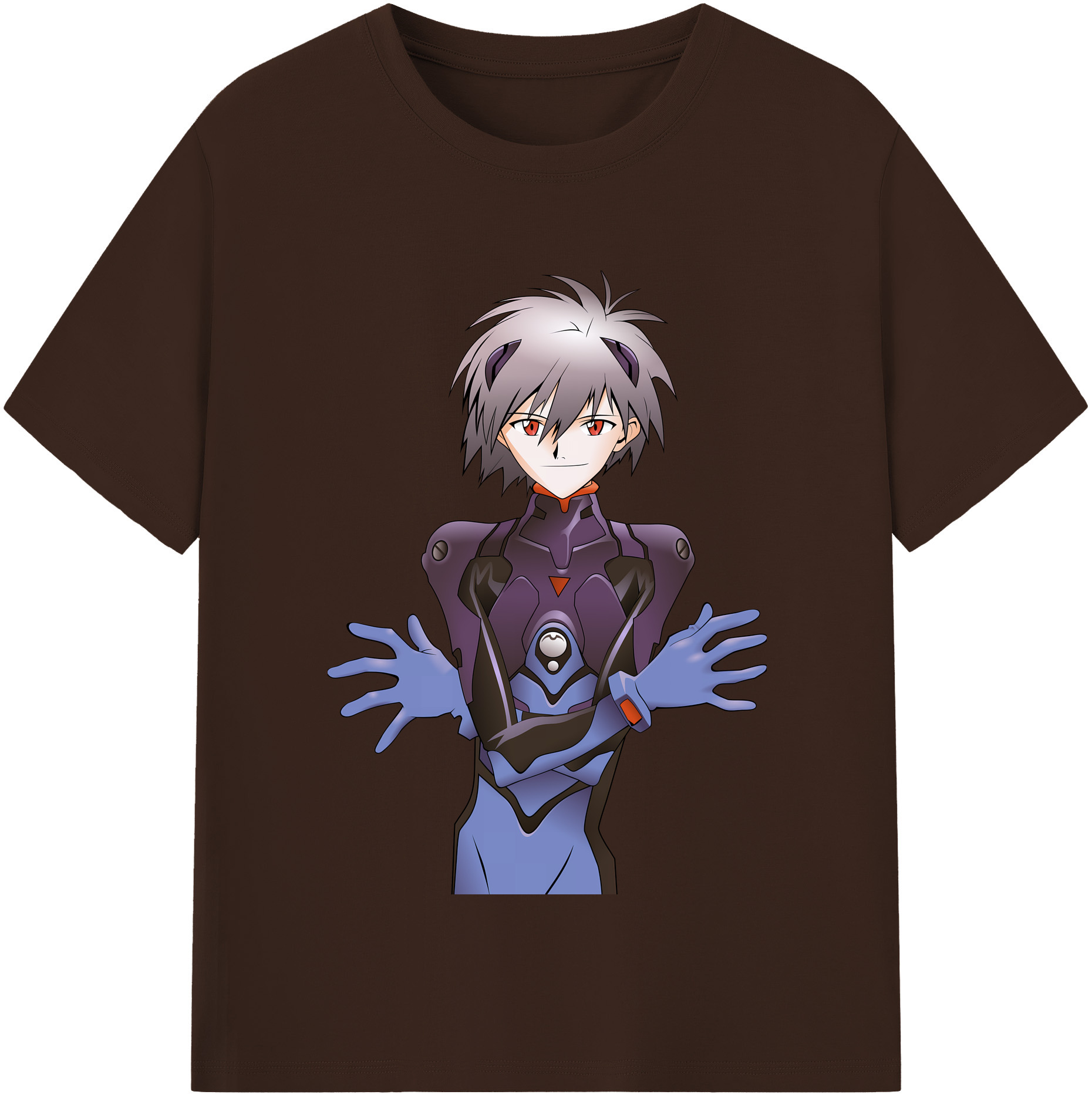 （画像用） EVA 新世紀エヴァンゲリオン 綿100％半袖Tシャツ（フロントプリント）