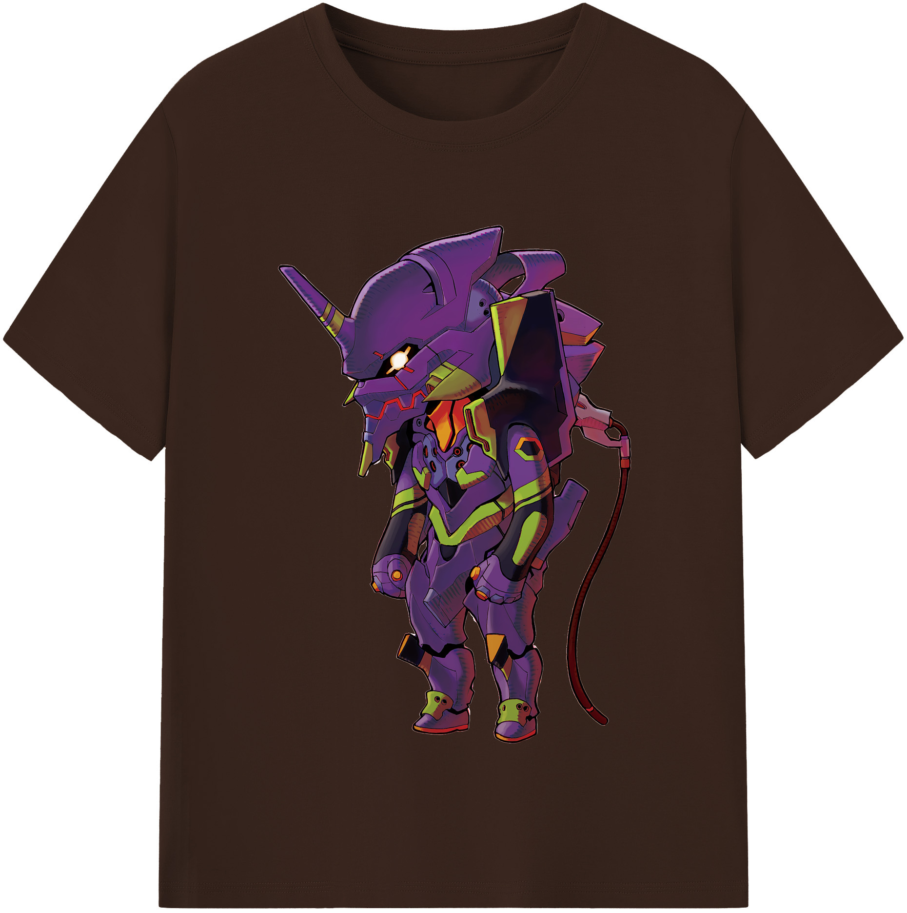 （画像用） EVA 新世紀エヴァンゲリオン 綿100％半袖Tシャツ（フロントプリント）