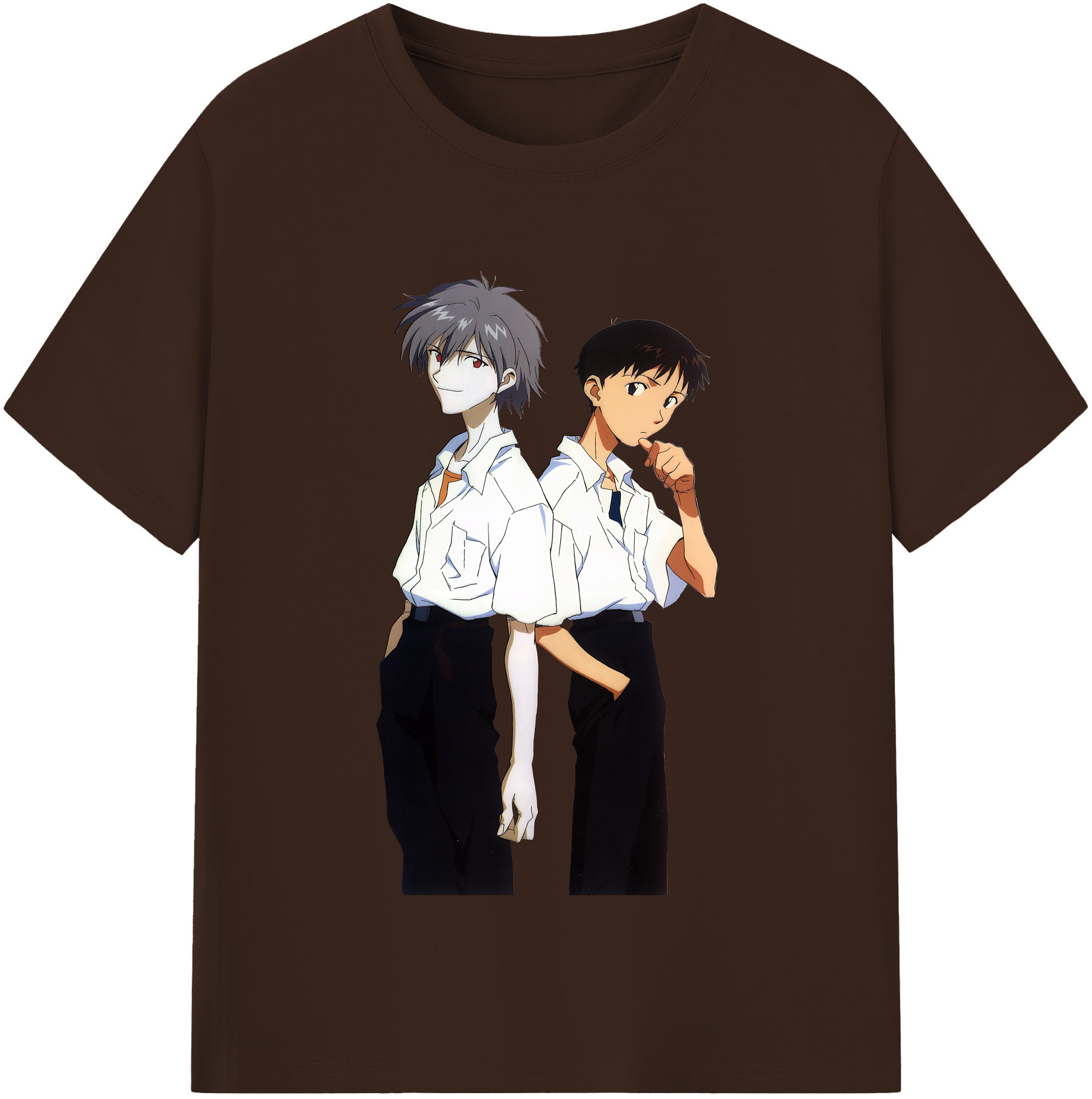 （画像用） EVA 新世紀エヴァンゲリオン 綿100％半袖Tシャツ（フロントプリント）