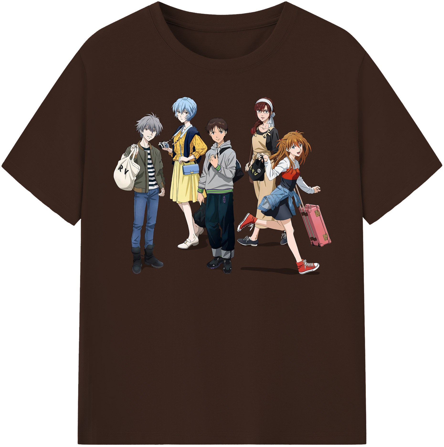 （画像用） EVA 新世紀エヴァンゲリオン 綿100％半袖Tシャツ（フロントプリント）