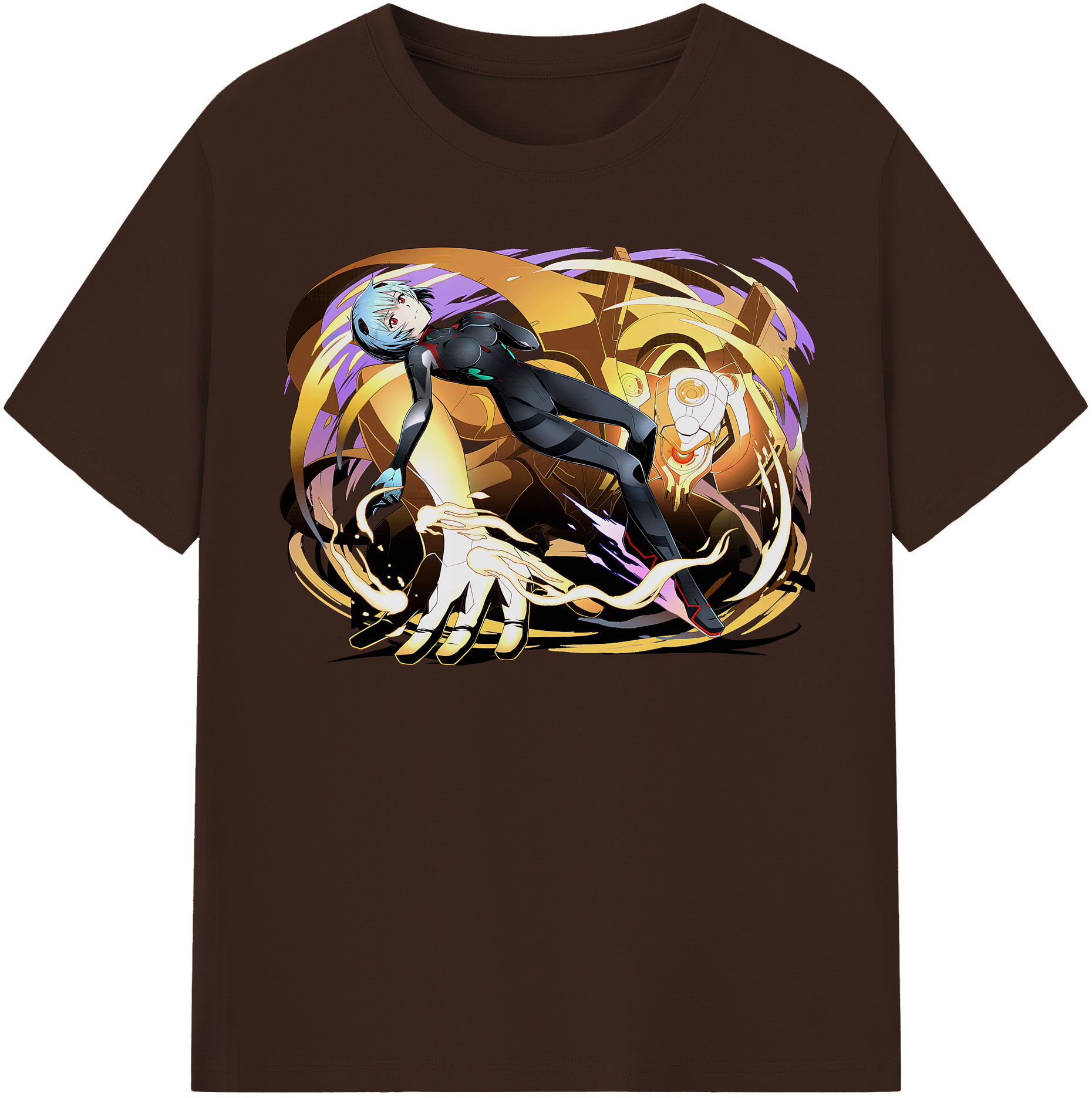 （画像用） EVA 新世紀エヴァンゲリオン 綿100％半袖Tシャツ（フロントプリント）