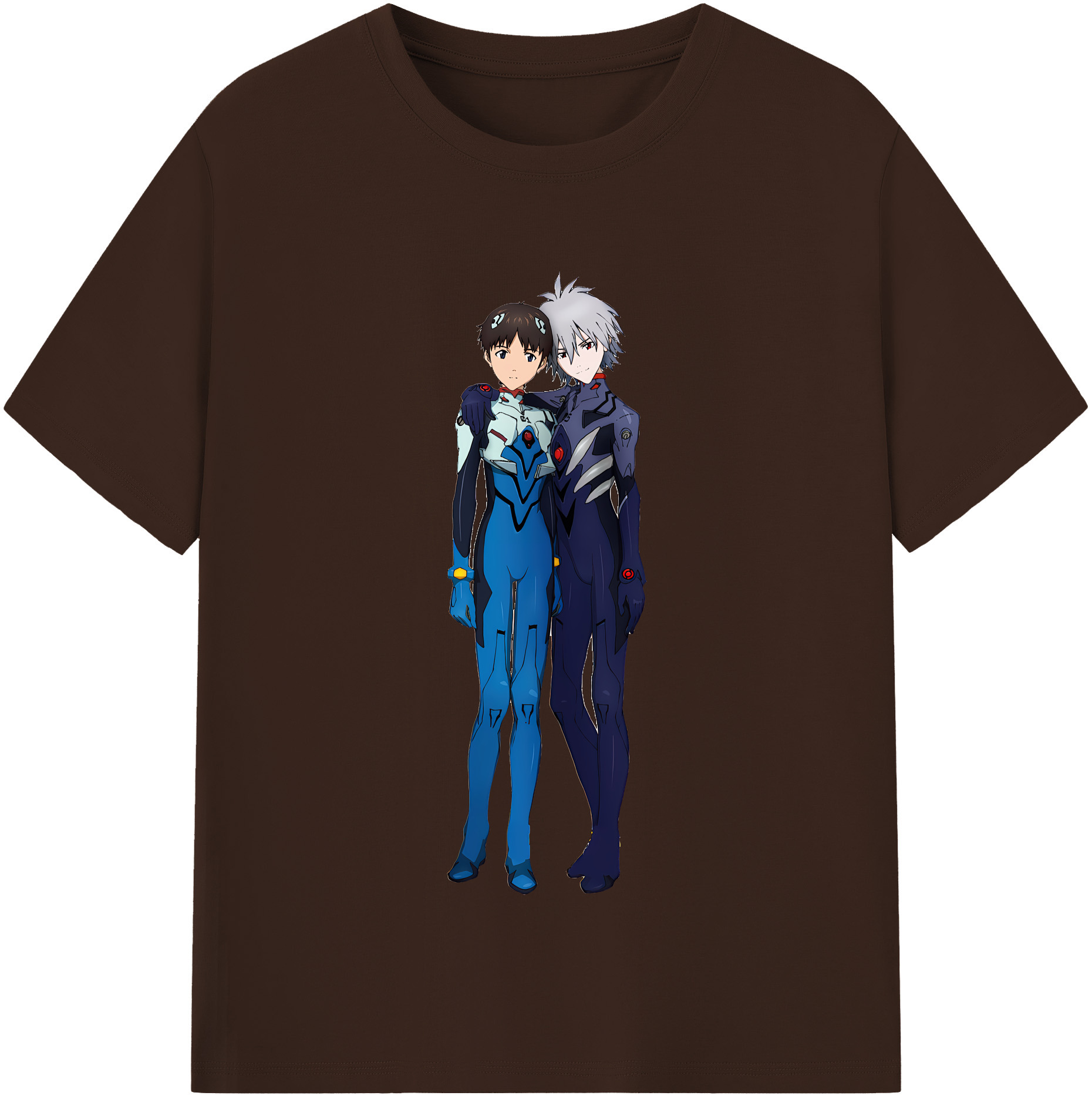 （画像用） EVA 新世紀エヴァンゲリオン 綿100％半袖Tシャツ（フロントプリント）