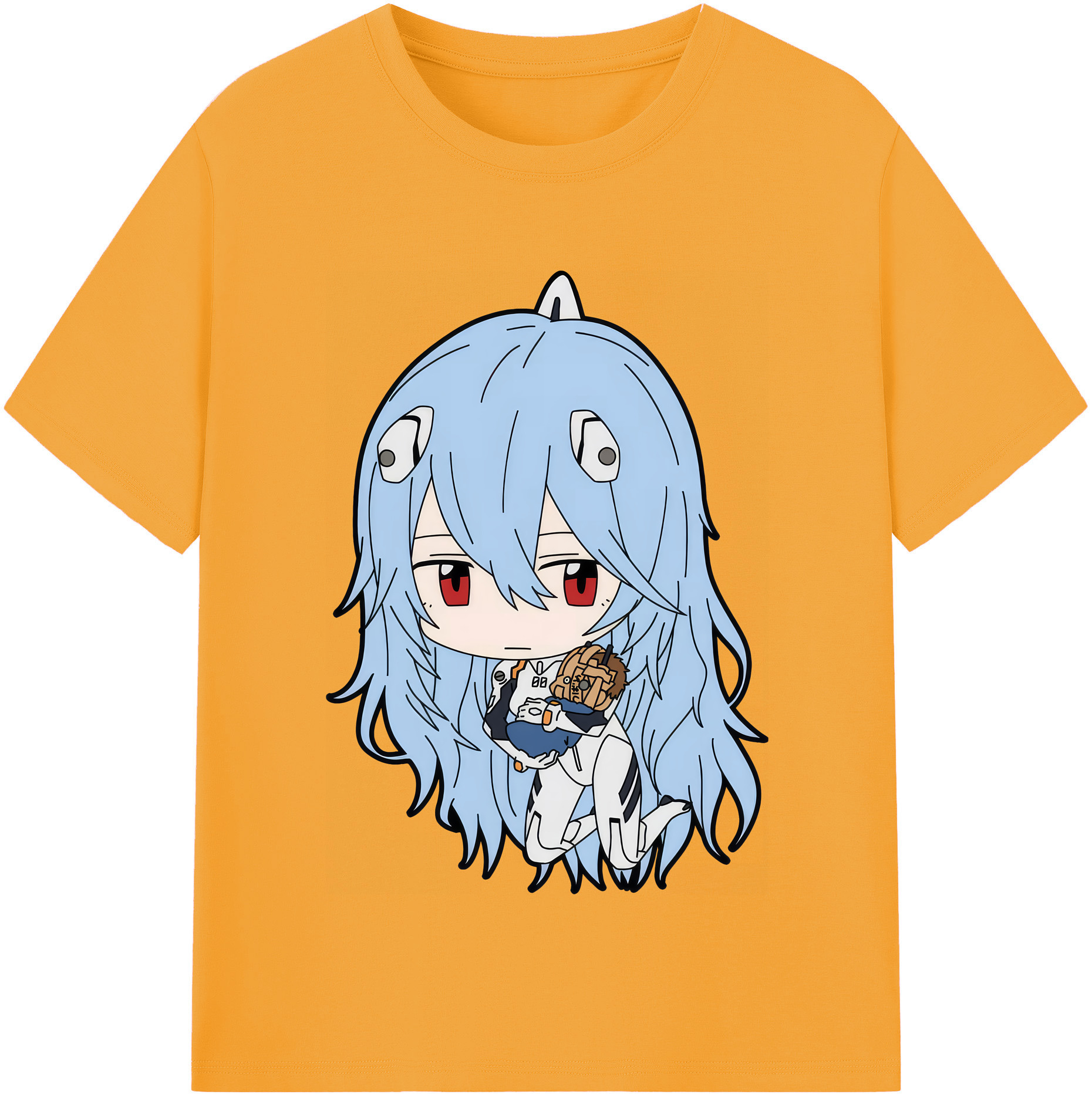 （画像用） EVA 新世紀エヴァンゲリオン 綿100％半袖Tシャツ（フロントプリント）