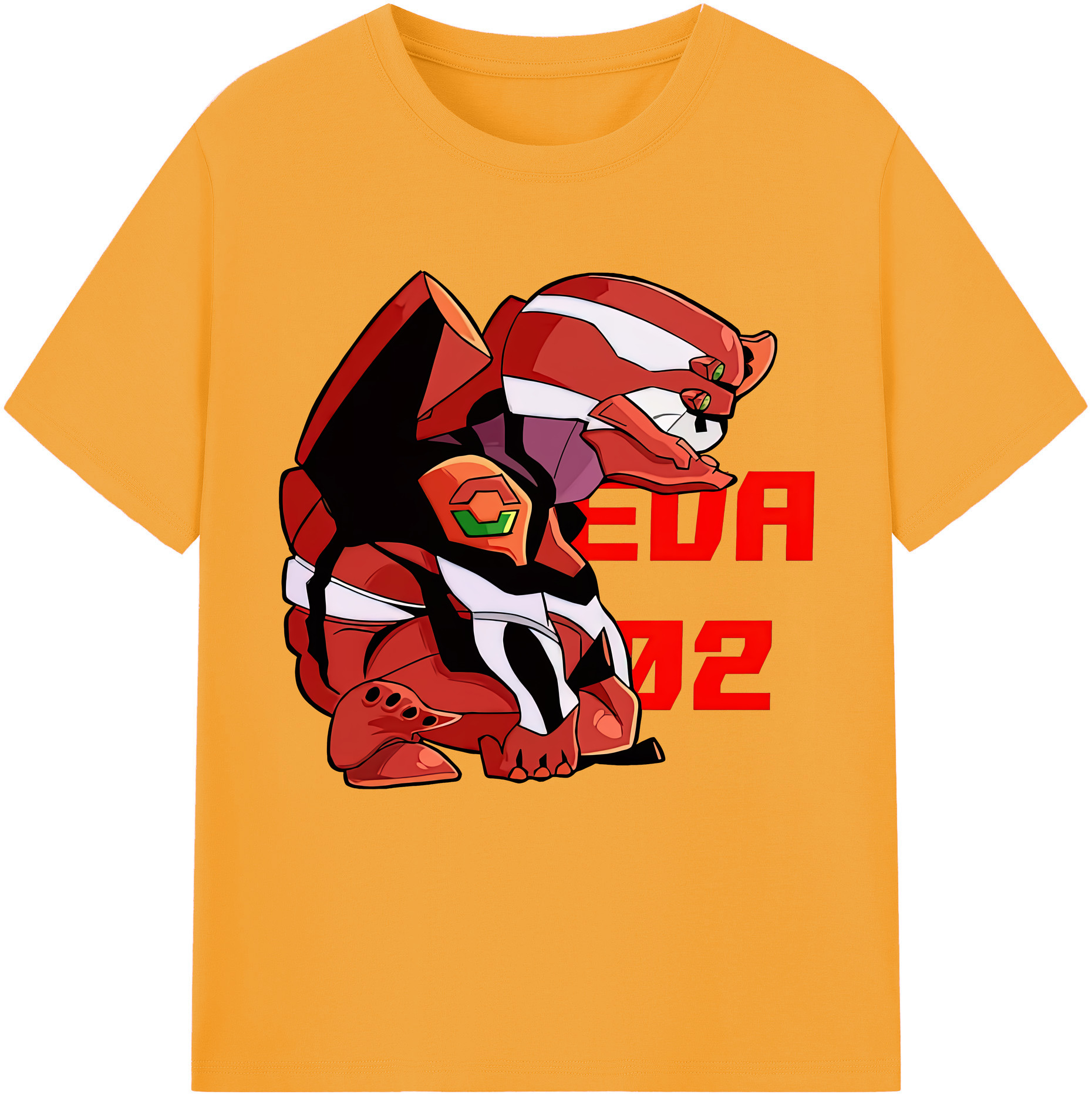 （画像用） EVA 新世紀エヴァンゲリオン 綿100％半袖Tシャツ（フロントプリント）