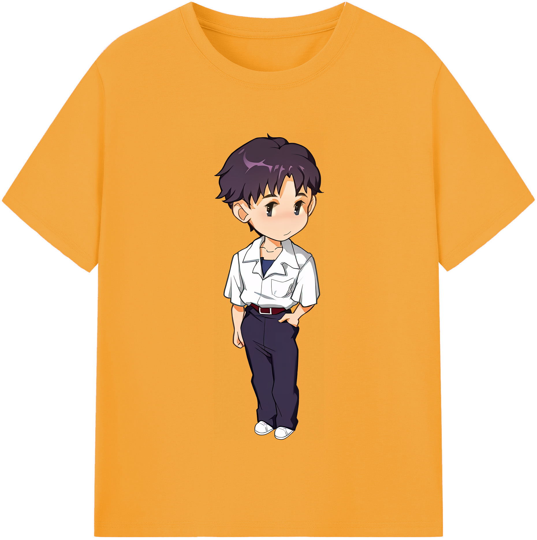 （画像用） EVA 新世紀エヴァンゲリオン 綿100％半袖Tシャツ（フロントプリント）