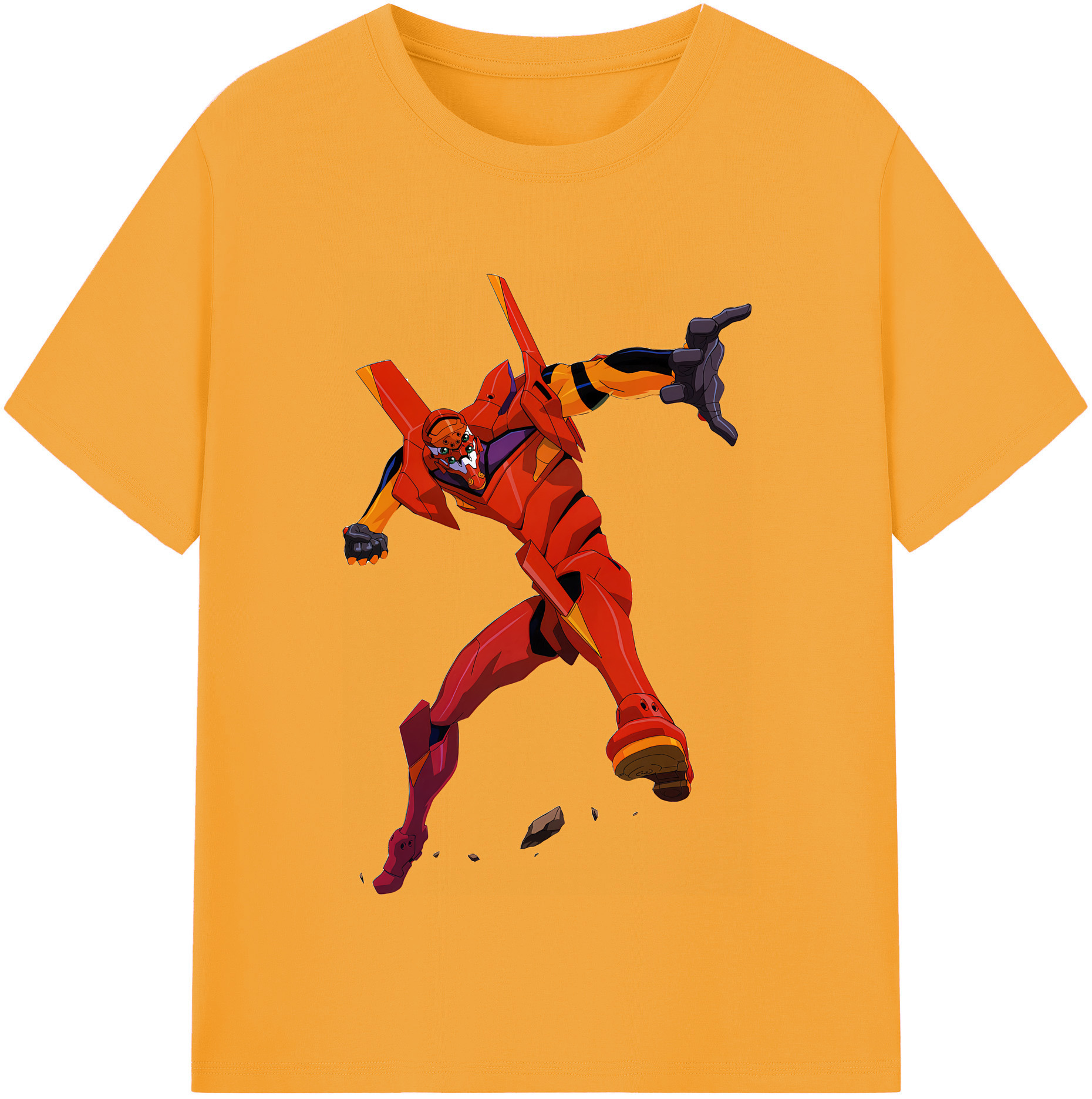 （画像用） EVA 新世紀エヴァンゲリオン 綿100％半袖Tシャツ（フロントプリント）