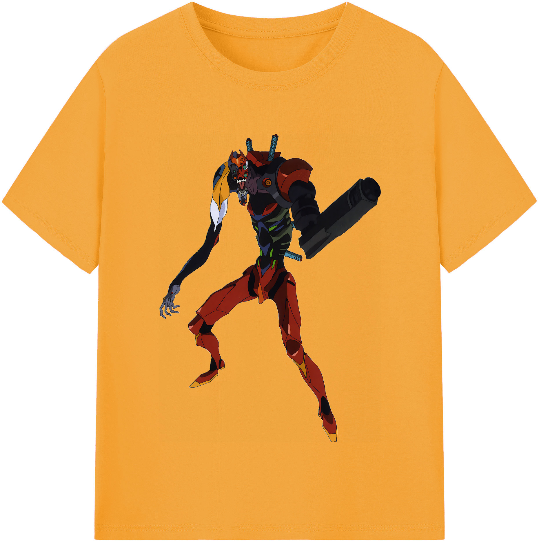 （画像用） EVA 新世紀エヴァンゲリオン 綿100％半袖Tシャツ（フロントプリント）