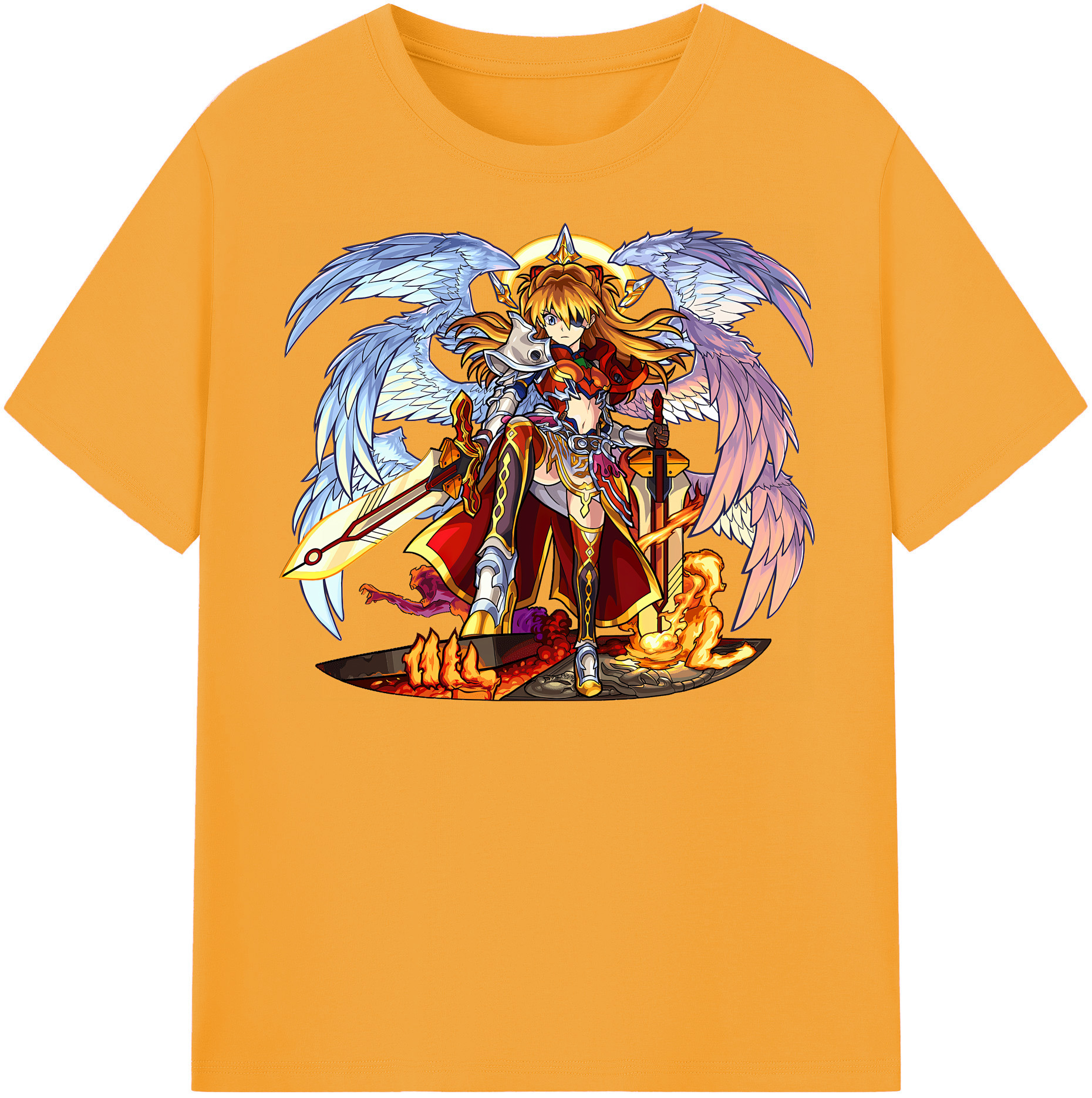 （画像用） EVA 新世紀エヴァンゲリオン 綿100％半袖Tシャツ（フロントプリント）