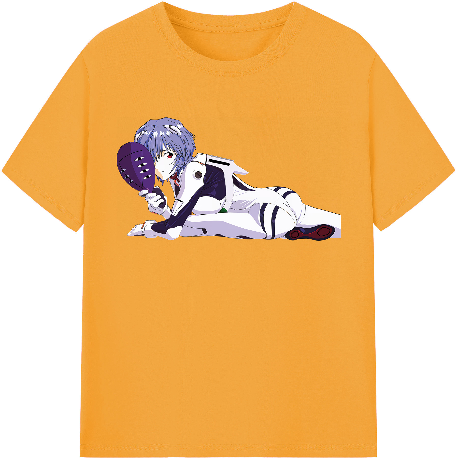 （画像用） EVA 新世紀エヴァンゲリオン 綿100％半袖Tシャツ（フロントプリント）