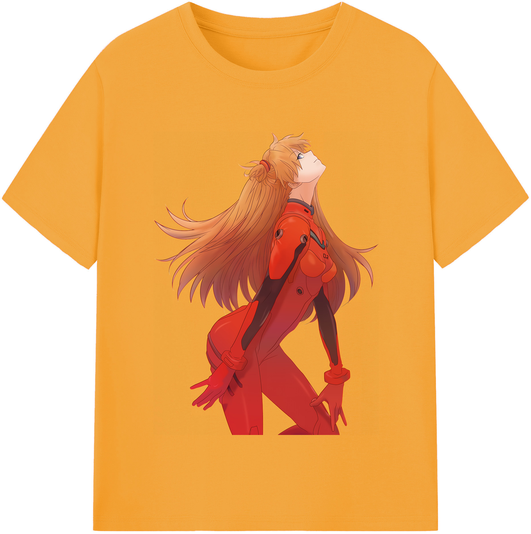 （画像用） EVA 新世紀エヴァンゲリオン 綿100％半袖Tシャツ（フロントプリント）